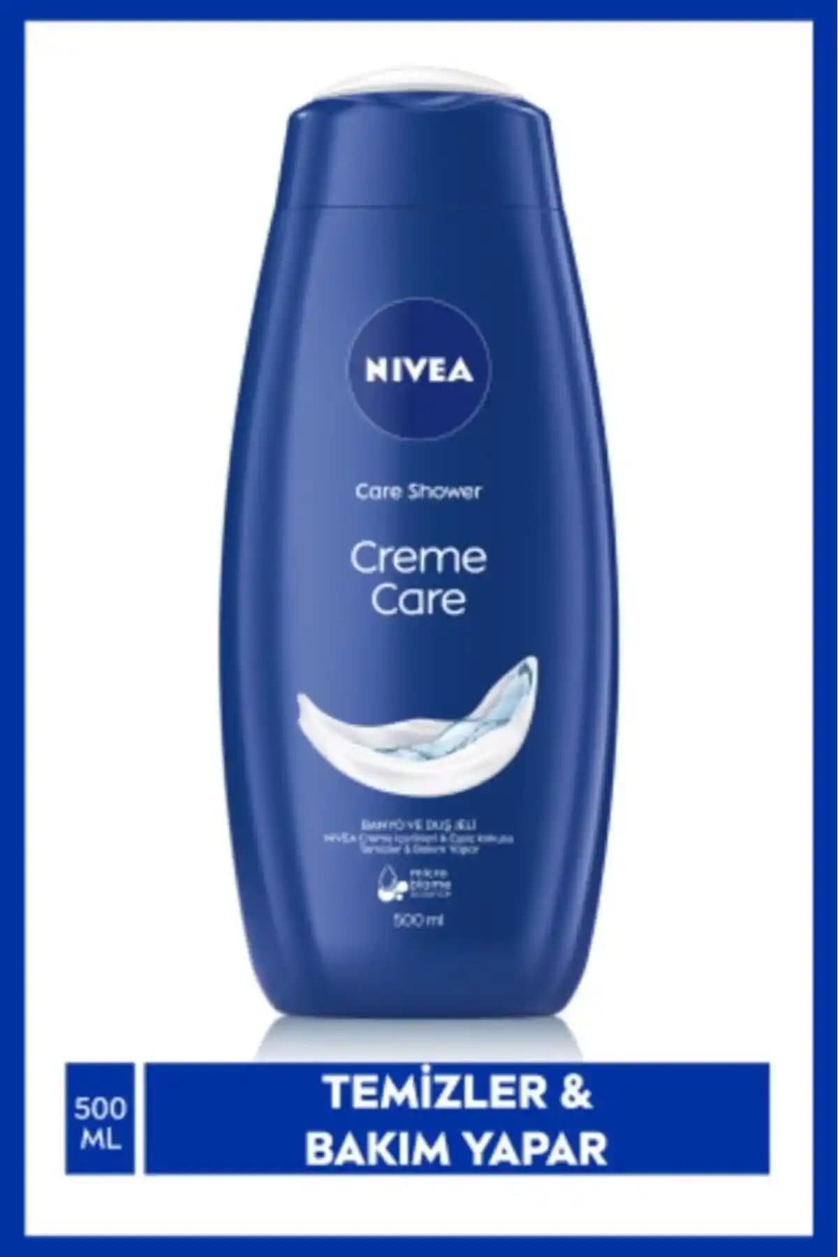 NIVEA Creme Care Duş Jeli: Hassas Ciltler İçin Nemlendirici ve Ferahlatıcı Temizlik