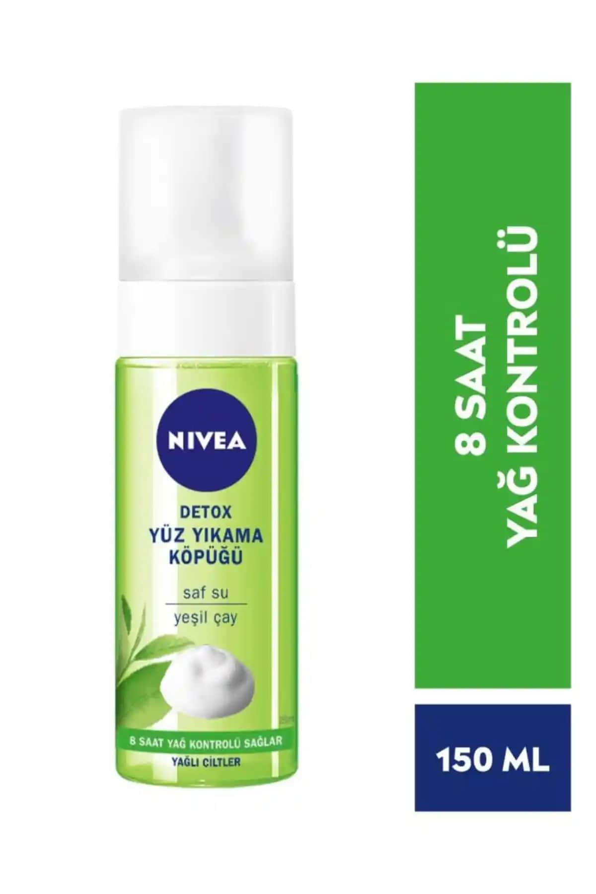 NIVEA Detox Yüz Yıkama Köpüğü: Yağlı ve Karma Ciltler İçin Derinlemesine Temizlik Çözümü