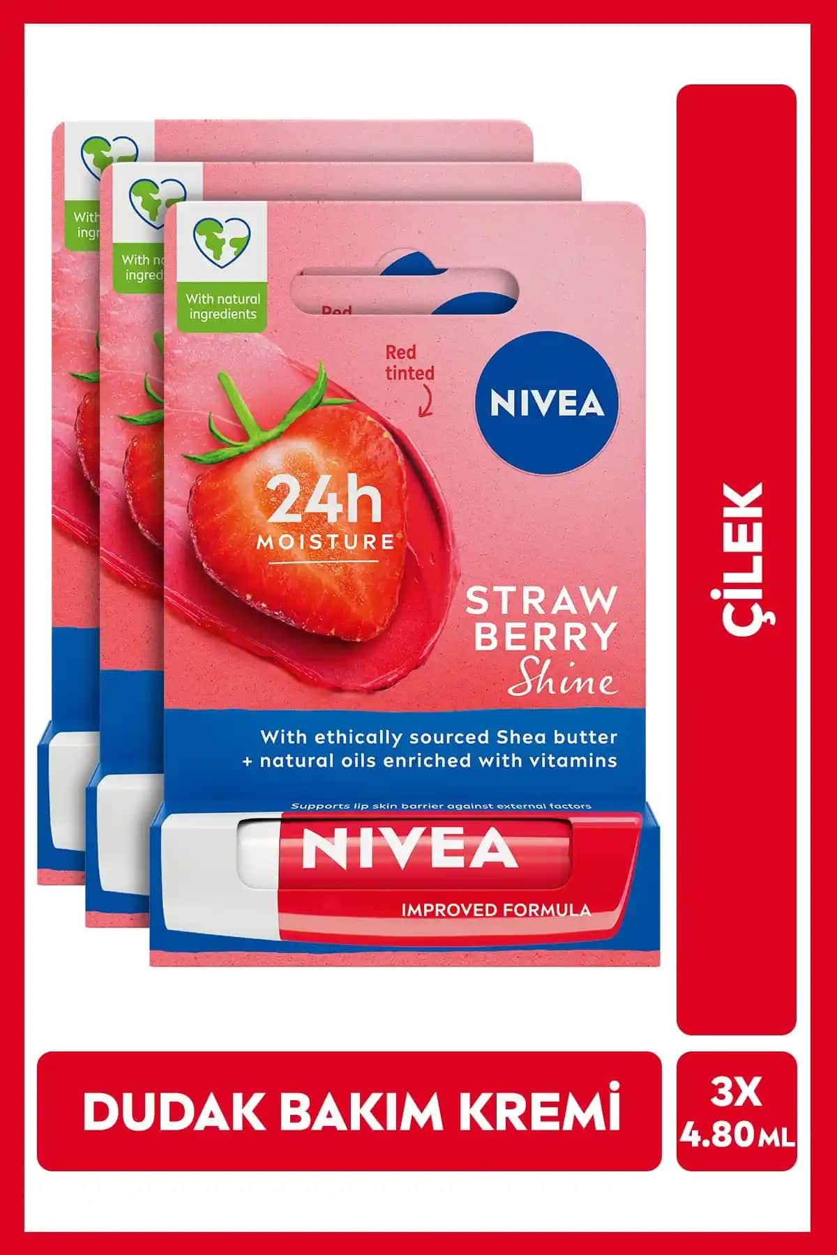 NIVEA Dudak Bakım Kremi ve Dudak Parlatıcı ile Günlük Dudak Bakımı ve Güzelliği