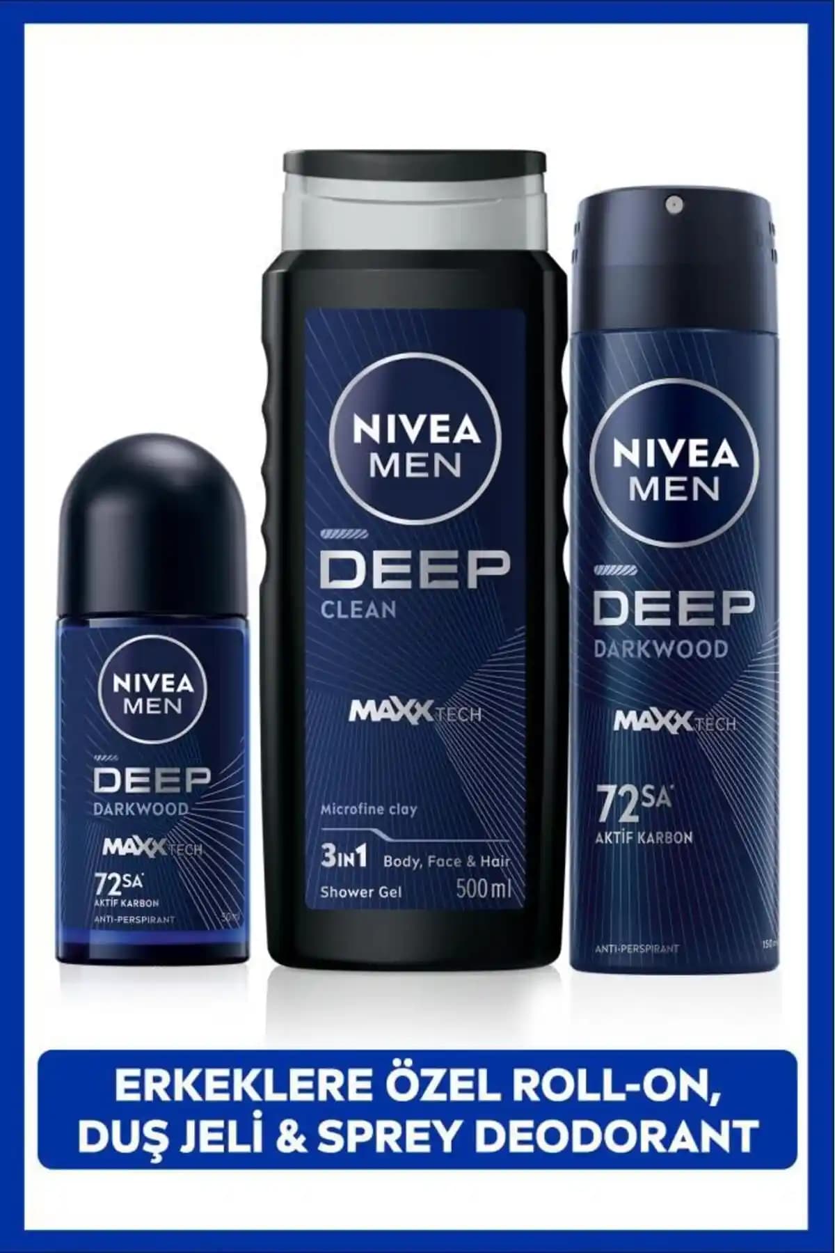 NIVEA Men Deep Dimension ve Yves Rocher Nemlendirici Duş Jeli Karşılaştırması