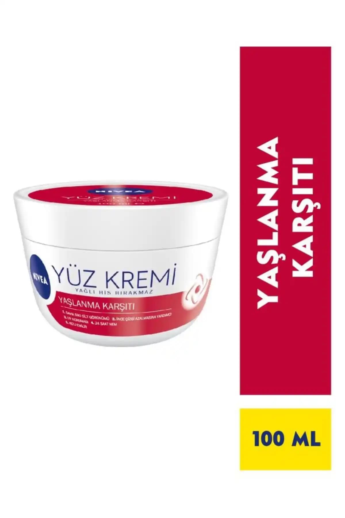 NIVEA Yaşlanma Karşıtı Yüz Bakım Kremi: Nemlendirici ve Sıkılaştırıcı Özellikler