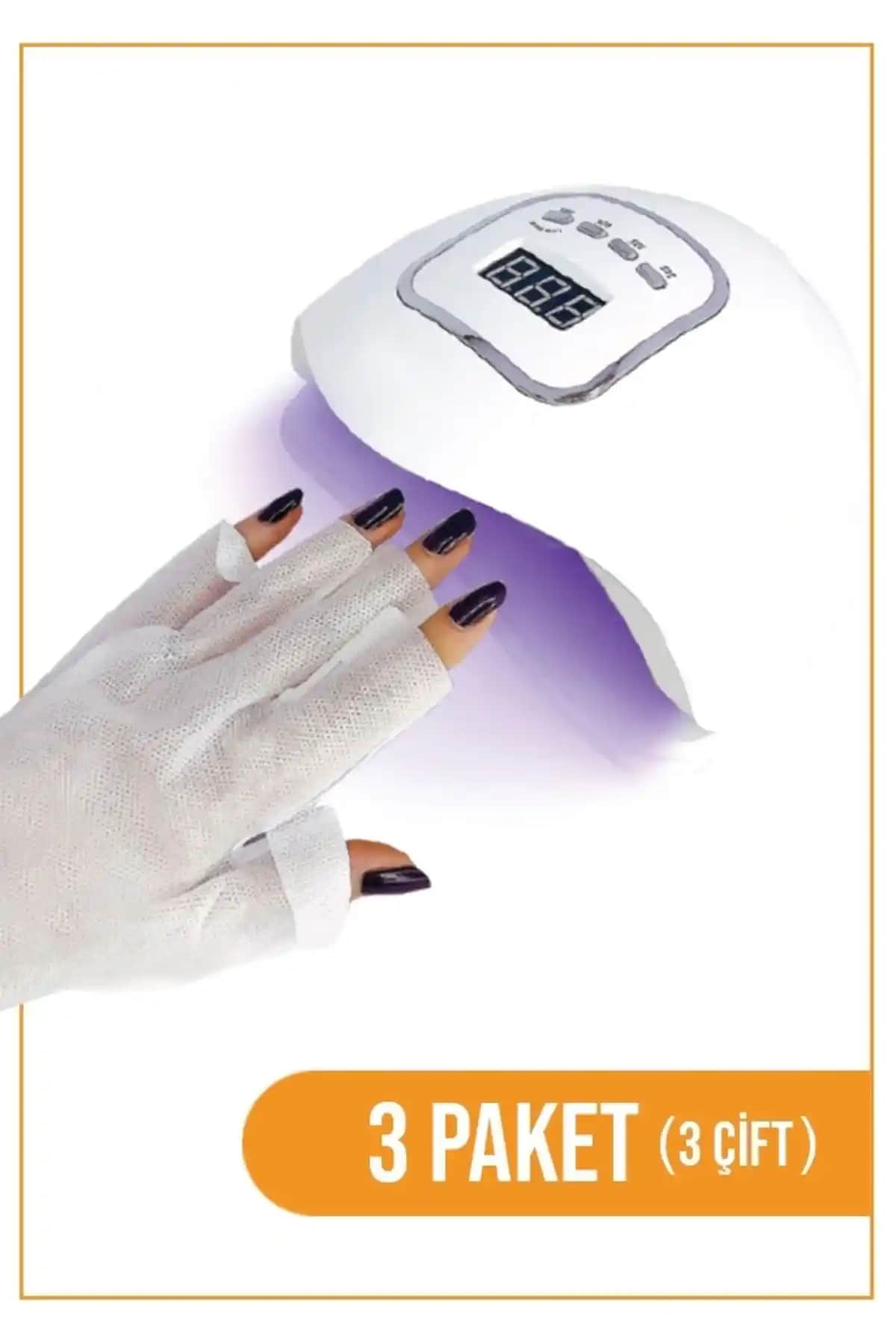 Nupoa UV Koruyucu Nail Art Oje Eldiveni Güvenli ve Konforlu Kullanım Sağlar