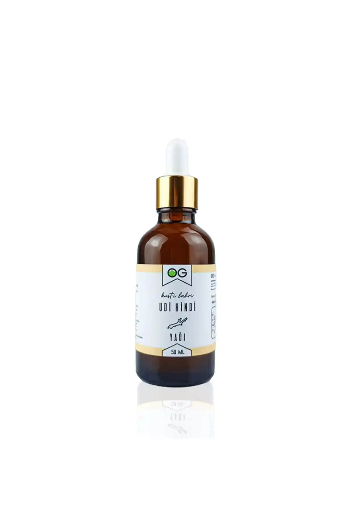 OG Natural Udi Hindi Yağı 50 Ml Solunum ve Bağışıklık Destekleyici Doğal Yağ