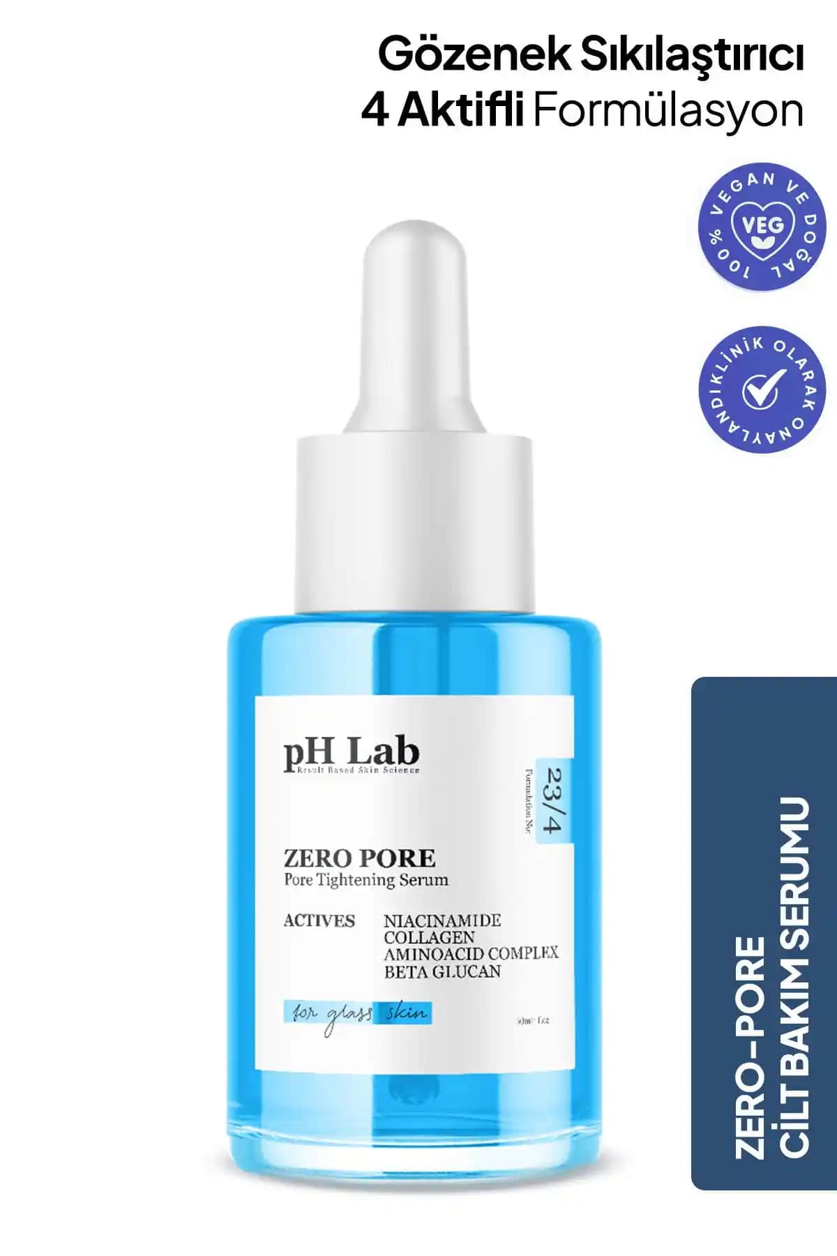Ph Lab Zero Pore Gözenek Sıkılaştırıcı Serum: Cilt Sağlığı ve Gençlik İçin Etkili Çözüm