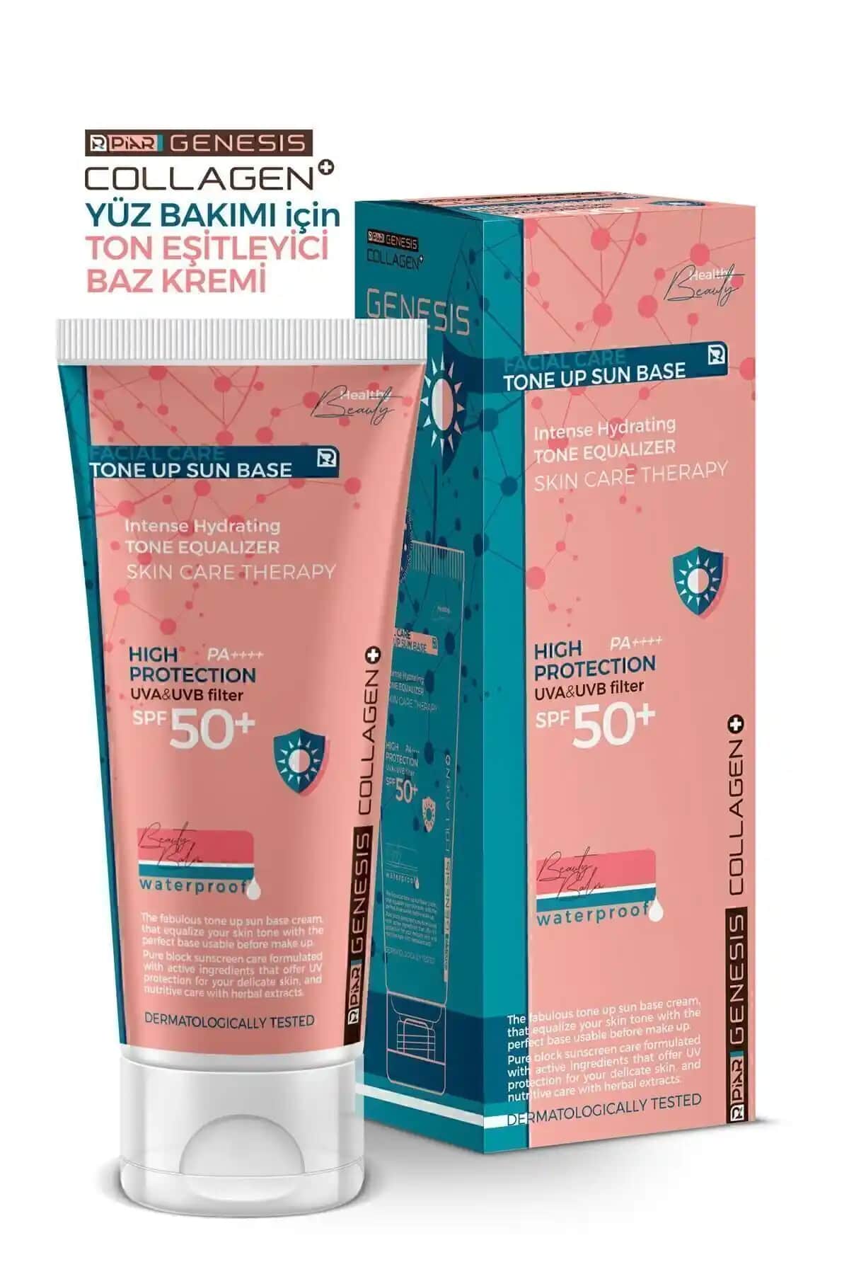 Piar Genesis Kolajen SPF 50 Yüz Güneş Kremi: Güneş Koruma ve Cilt Güzelliği İçin Etkili Çözüm