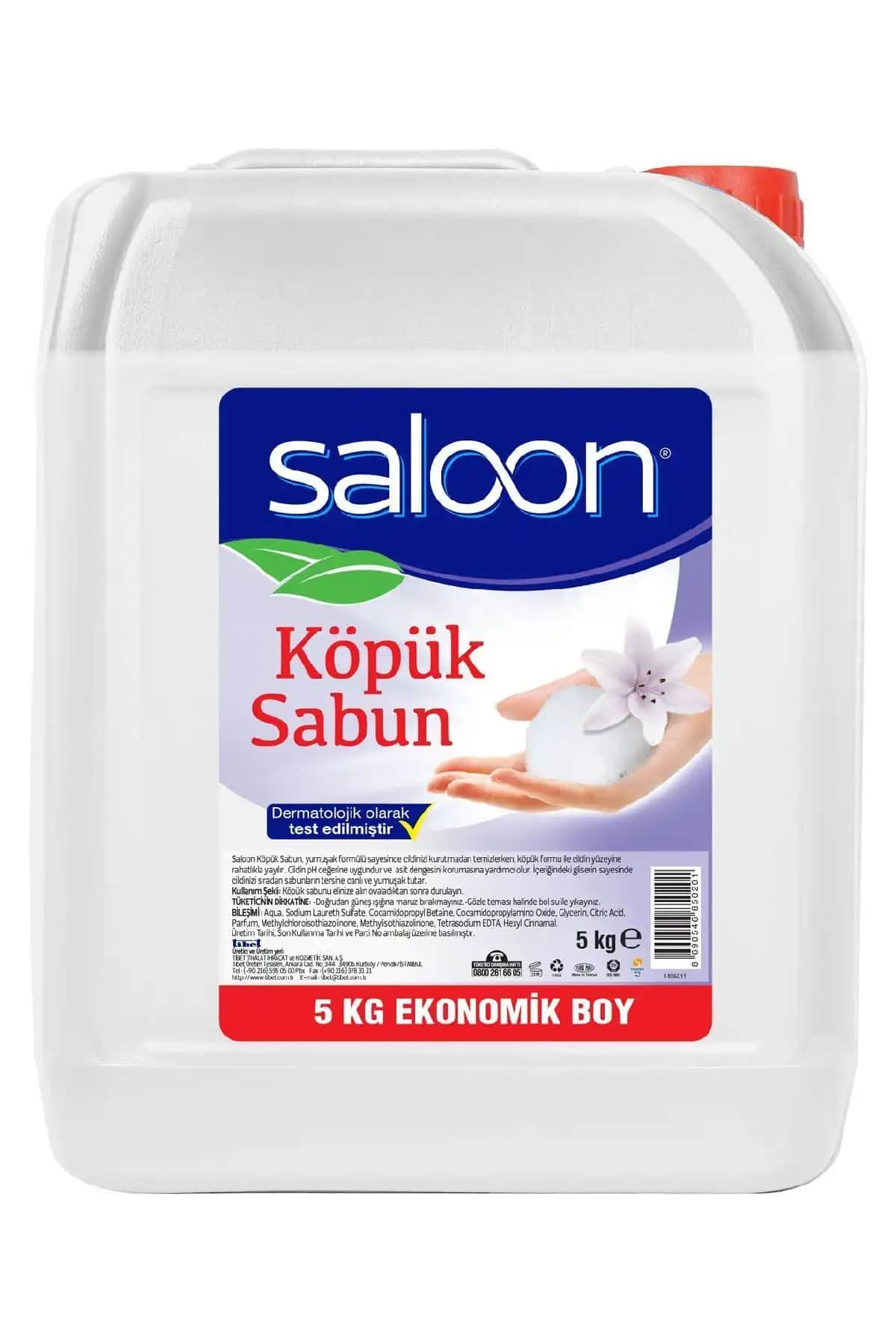 2025'te Saloon Şeffaf Floral Köpük Sabun ile Temizlikte Devrim