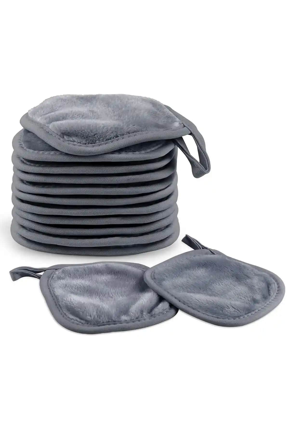 SB SizinBazar 3'lü Yıkanabilir Makyaj Temizleme Mendili, Pratik ve Sürdürülebilir Temizlik Çözümü