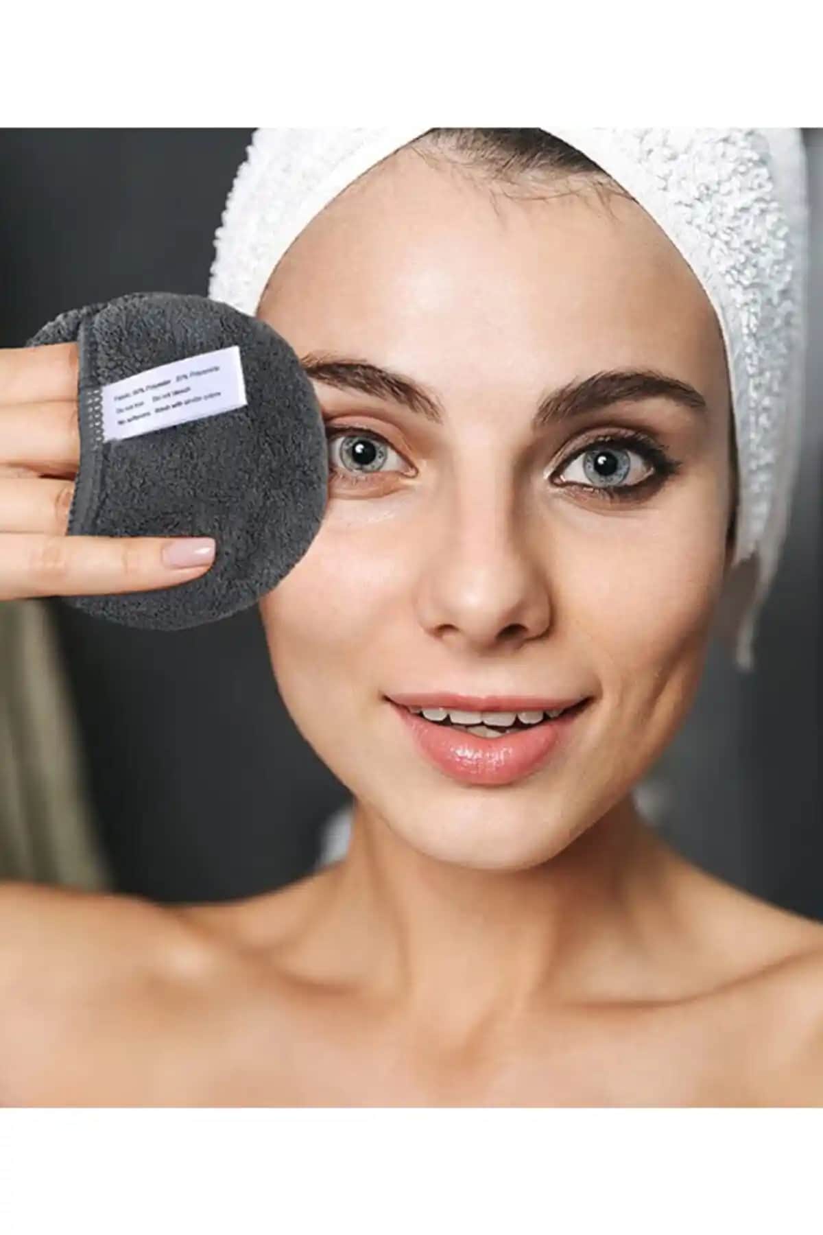SB SizinBazar 5 Adet Gri Renkli Yıkanabilir Makyaj Temizleme Pedi Detaylı İnceleme