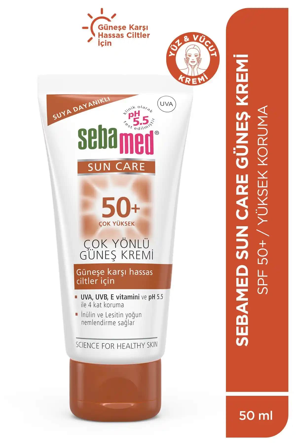 Sebamed Sun Care SPF 50+ Güneş Koruyucu Kremi Hassas Ciltler İçin Güçlü Koruma