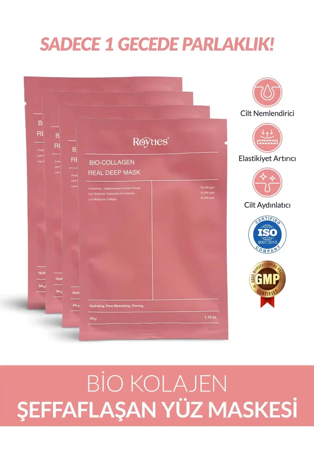 Sila The Best Bio Kolajen Şeffaflaşan Yüz Maskesi: Nemlendirme ve Sıkılaştırıcı Etkiler