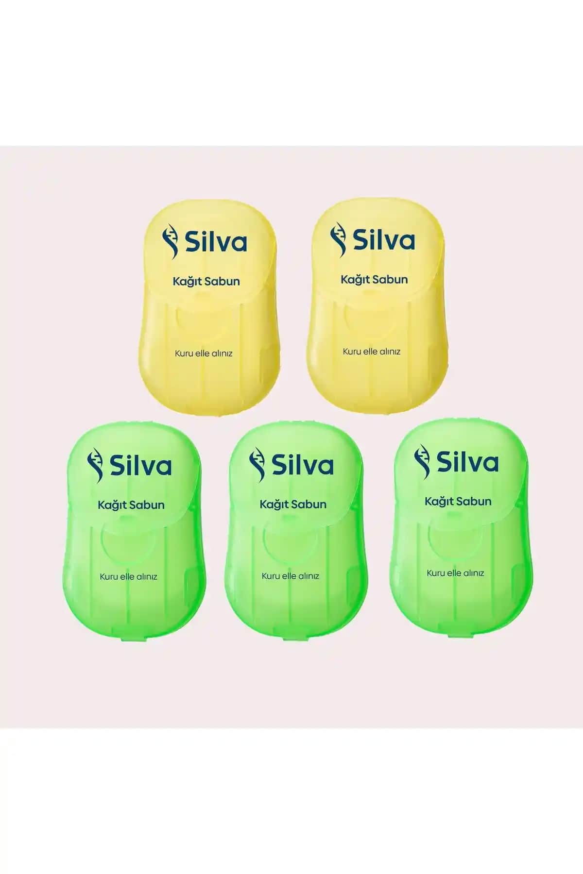 Silva Kağıt Sabun 5'li Paket: Pratik ve Hijyenik Temizlik Çözümü