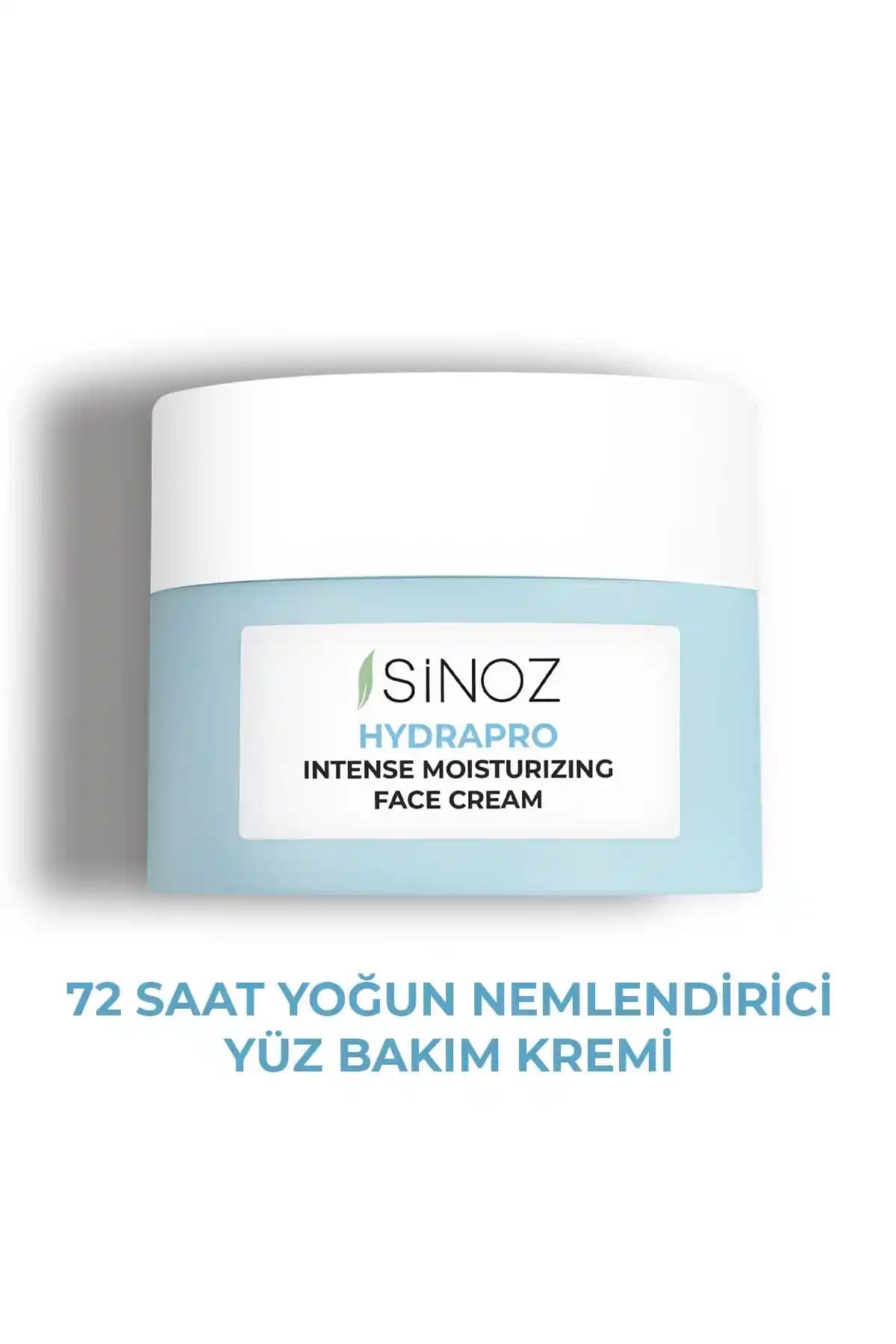 Sinoz Hydrapro Su Bazlı Yoğun Nemlendirici Yüz Kremi: Doğal ve Etkili Cilt Bakımı Çözümü