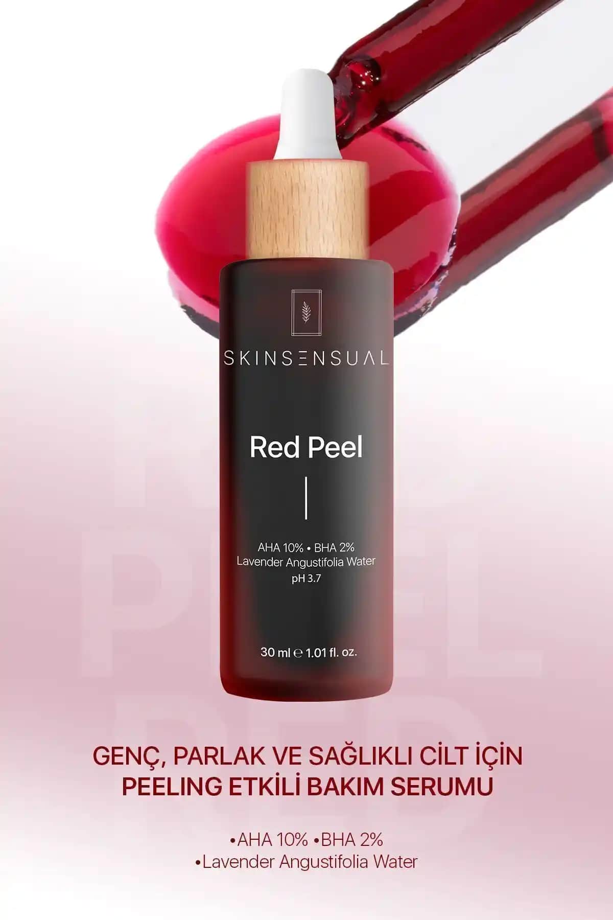 Skin Sensual Red Peel Serumu ile Cildinizi Derinlemesine Yenileyin ve Parlaklık Kazanın