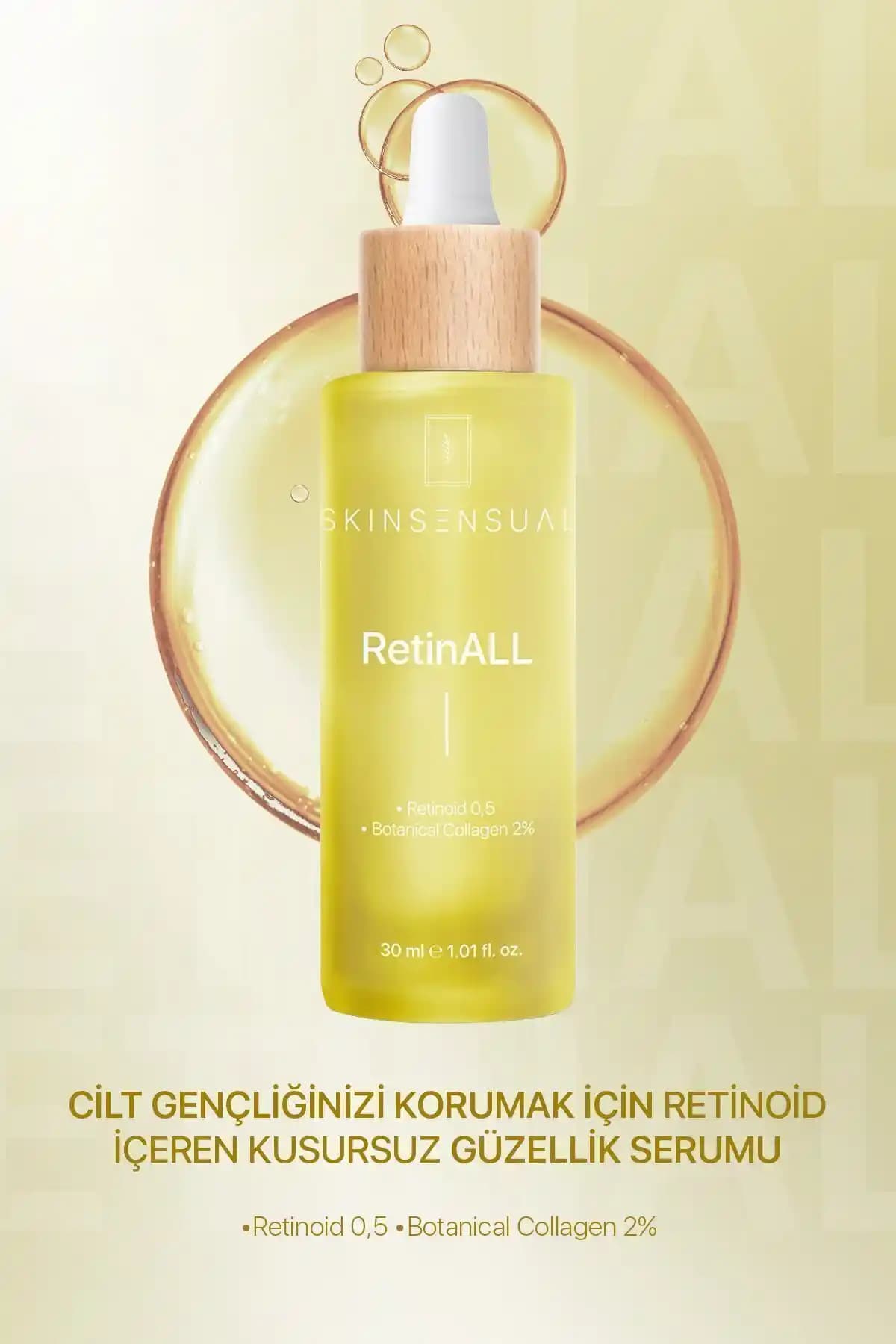 Skin Sensual Retinall: Günlük Cilt Yenileme ve Yaşlanma Karşıtı Serumu