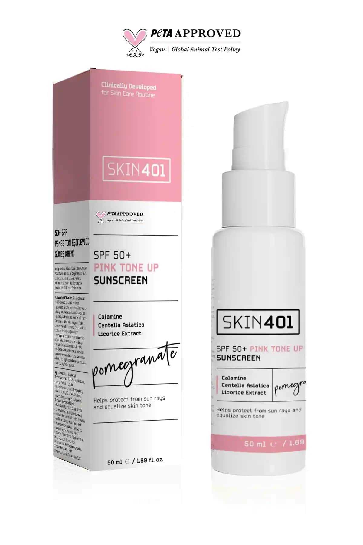 Skin401 SPF50 Pembe Ton Eşitleyici Güneş Kremi Detaylı İnceleme ve Kullanıcı Yorumları