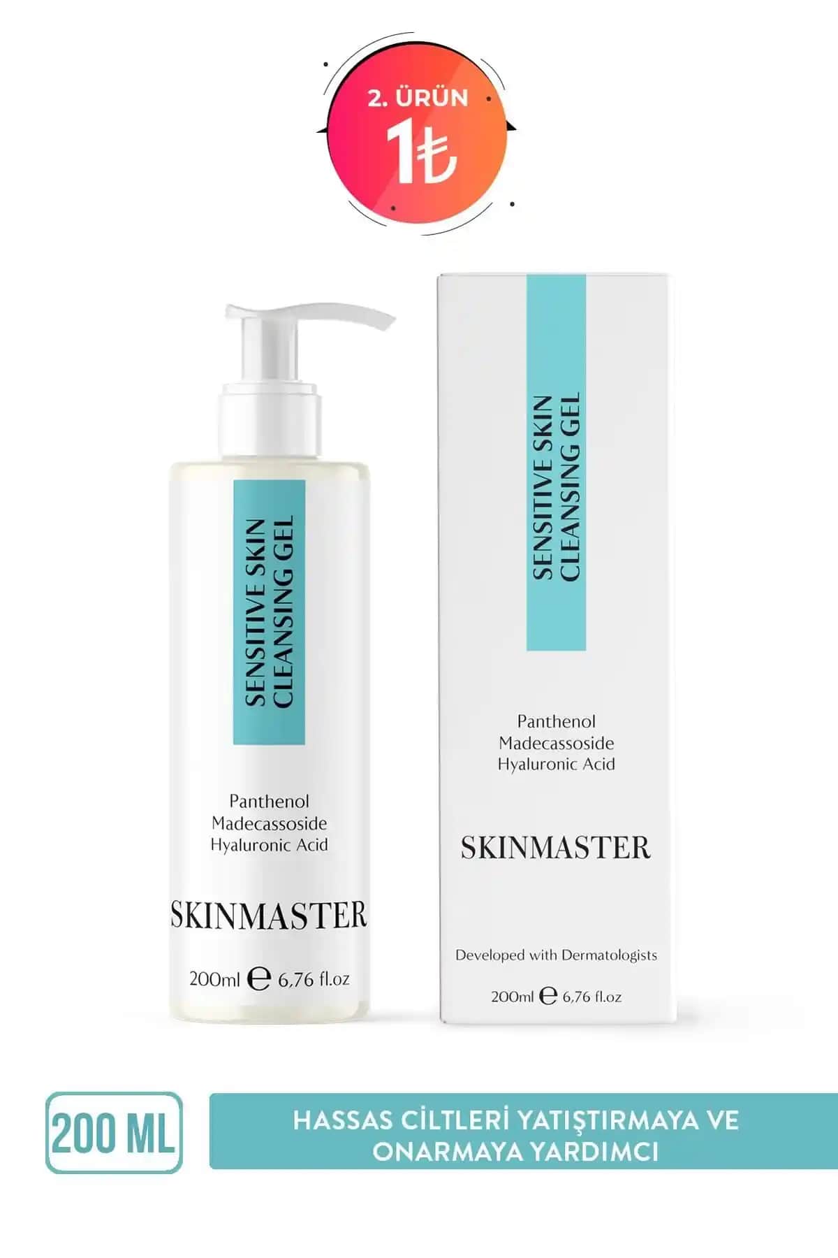 SkinMaster Hassas Ciltler İçin Yatıştırıcı ve Onarıcı Yüz Temizleme Jeli Özellikleri ve Kullanım Rehberi