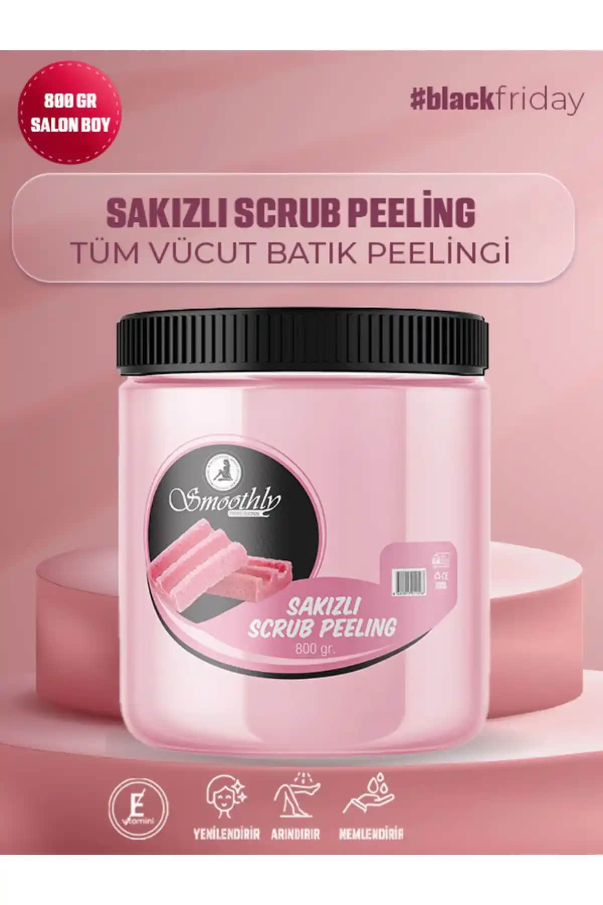 Smoothly Sakız Aromalı Canlandırıcı ve Yumuşatıcı Peeling Ürünü ile Cilt Bakım Deneyimi