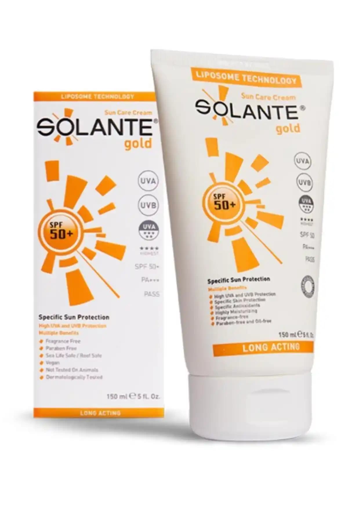 Solante Gold SPF 50 Güneş Koruyucu Krem: Yüksek UV Koruma ve Cilt Dostu Formül