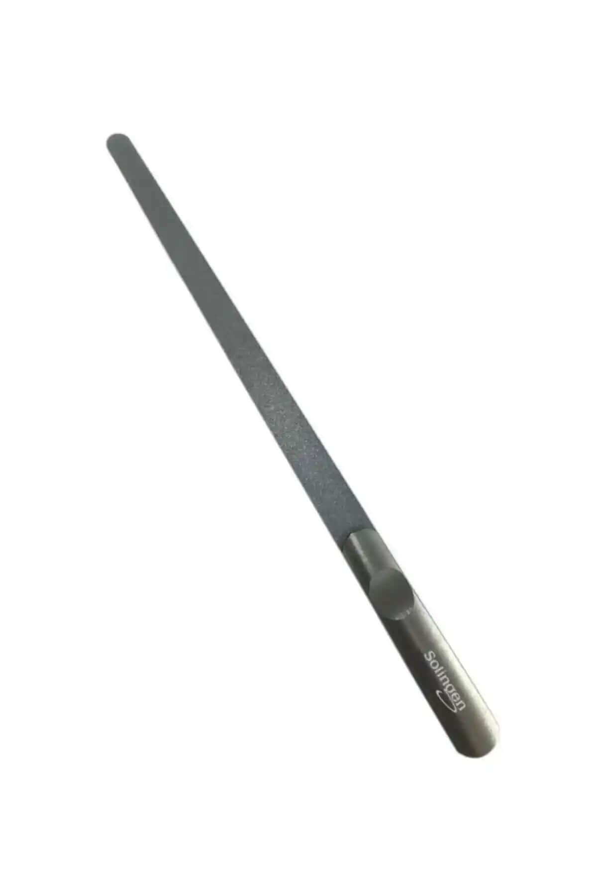 Solingen Büyük Boy Paslanmaz Çelik Tırnak Törpüsü Profesyonel ve Ev Kullanımı İçin Uygun