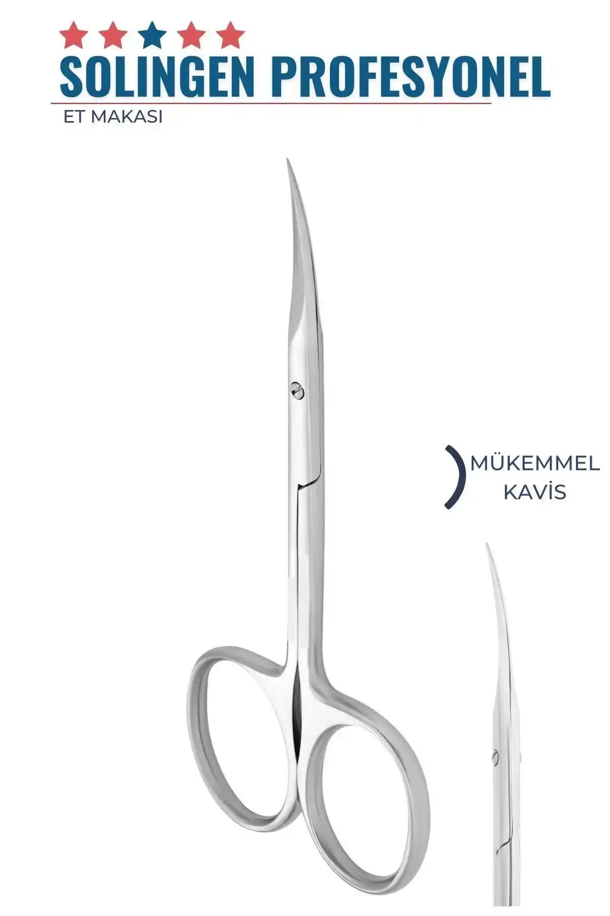 Solingen Profesyonel Et Makası: Yüksek Kalite ve Hassas Kesim İçin Tasarlandı