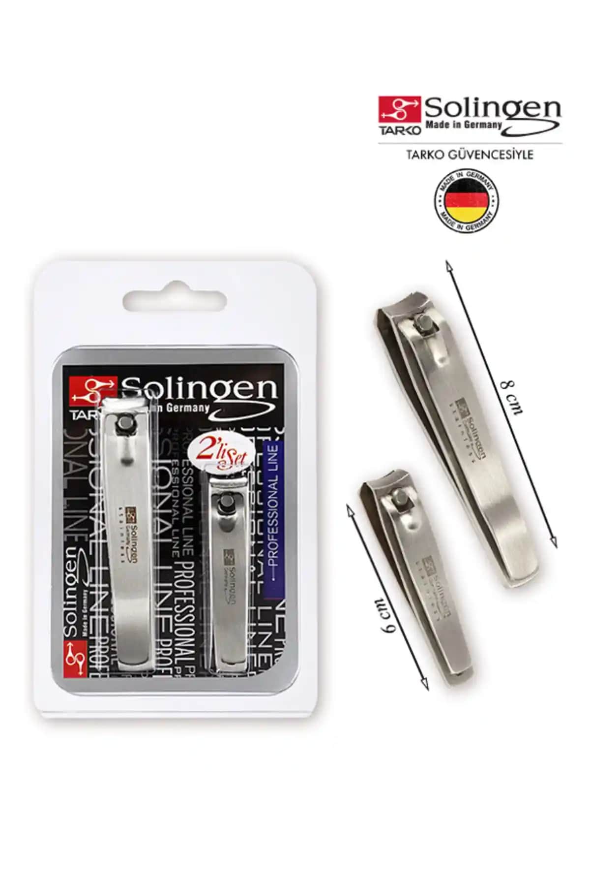 Solingen Tarko Ikili Tırnak Makas Seti: Dayanıklı ve Hassas Kesim Özelliğiyle Güvenilir Bakım