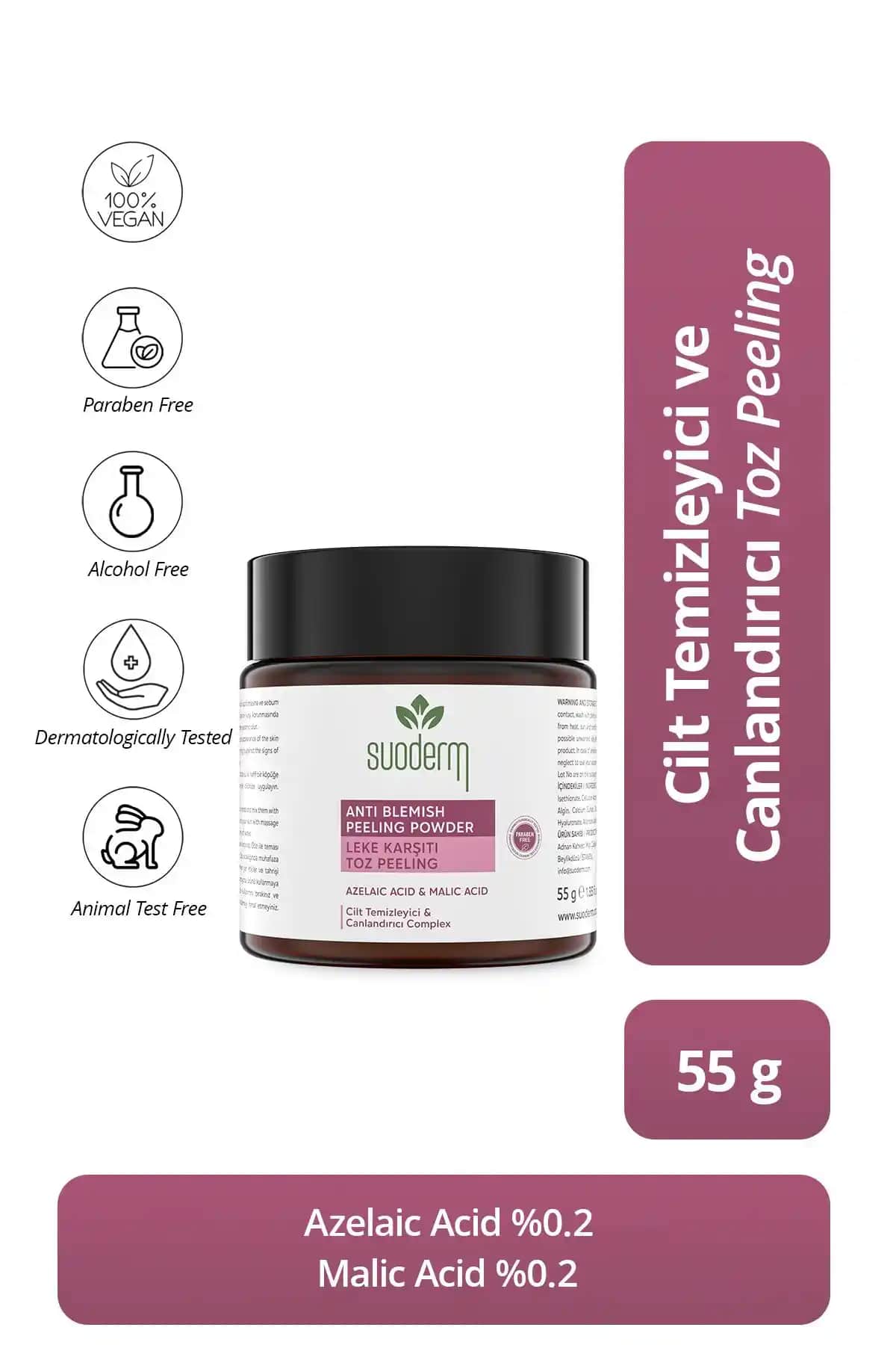 SUODERM Enzim Toz Peeling: Derin Temizlik ve Cilt Yenileme İçin Etkili Çözüm