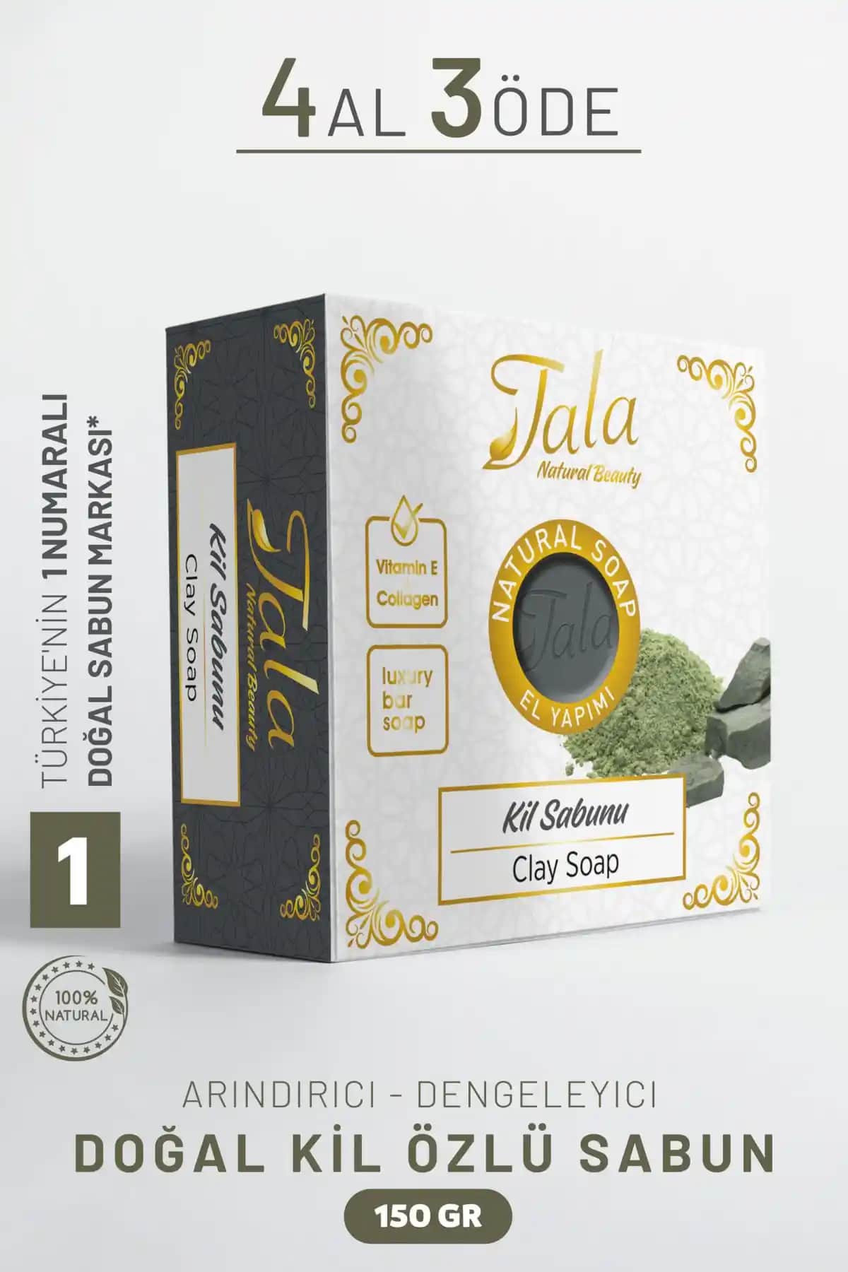 Tala Kil Sabunu: Doğal İçeriklerle Gözenek Sıkılaştırıcı ve Temizleyici Sabun