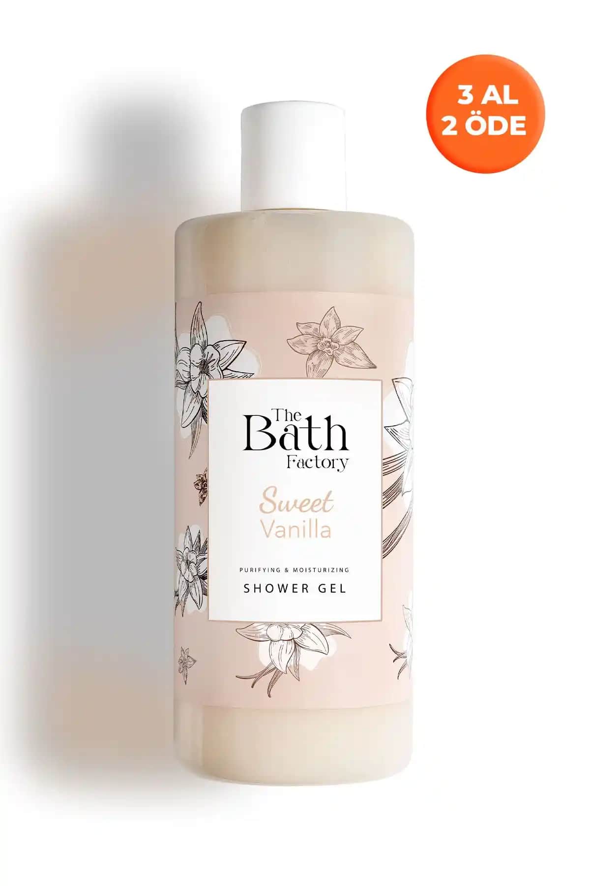 The Bath Factory Vanilya Aromalı Duş Jeli: Nemlendirici ve Aromatik Bakım Ürünü