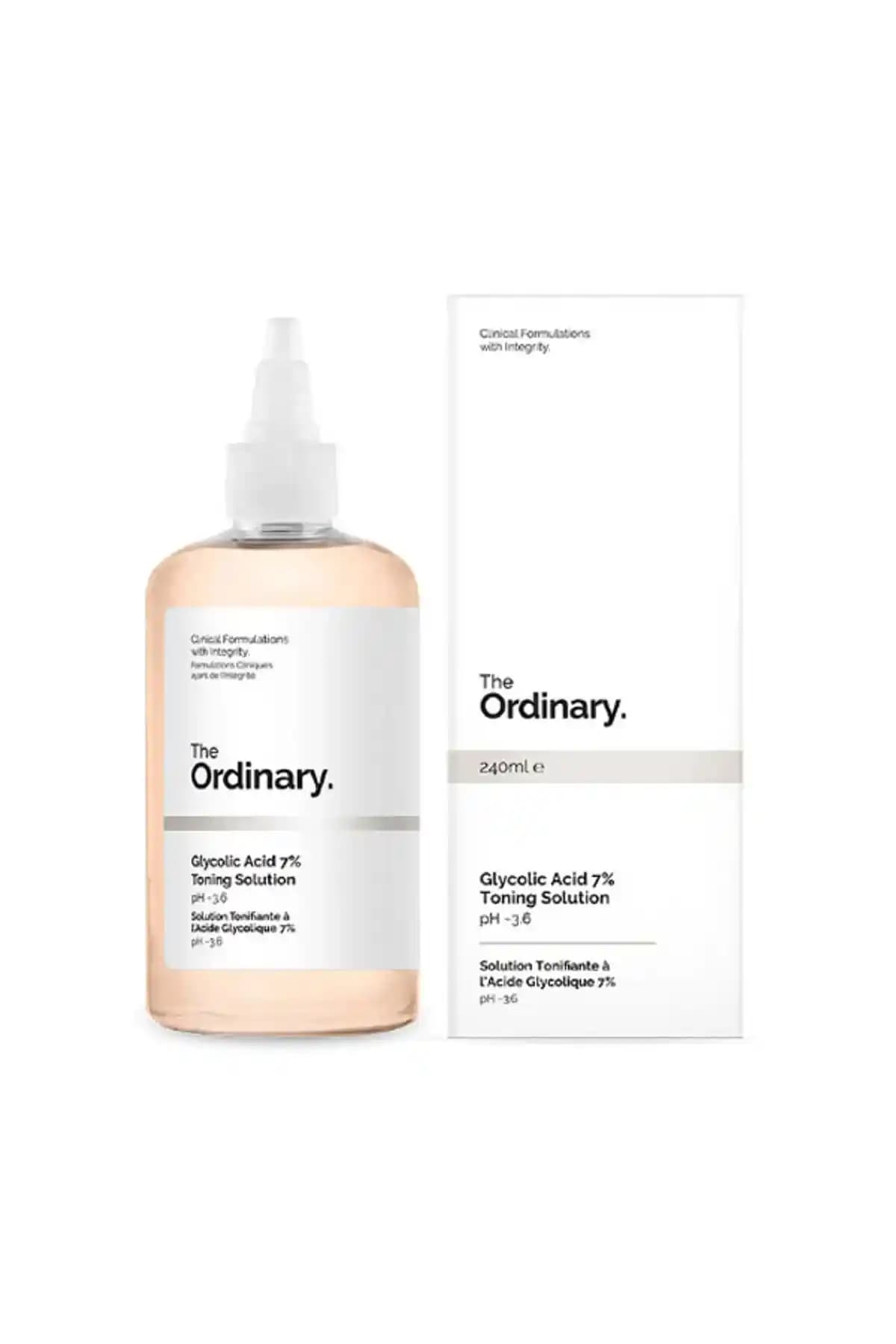 The Ordinary Glycolic Acid 7% Toning Solution ile Cilt Yenileme ve Parlaklık Artışı