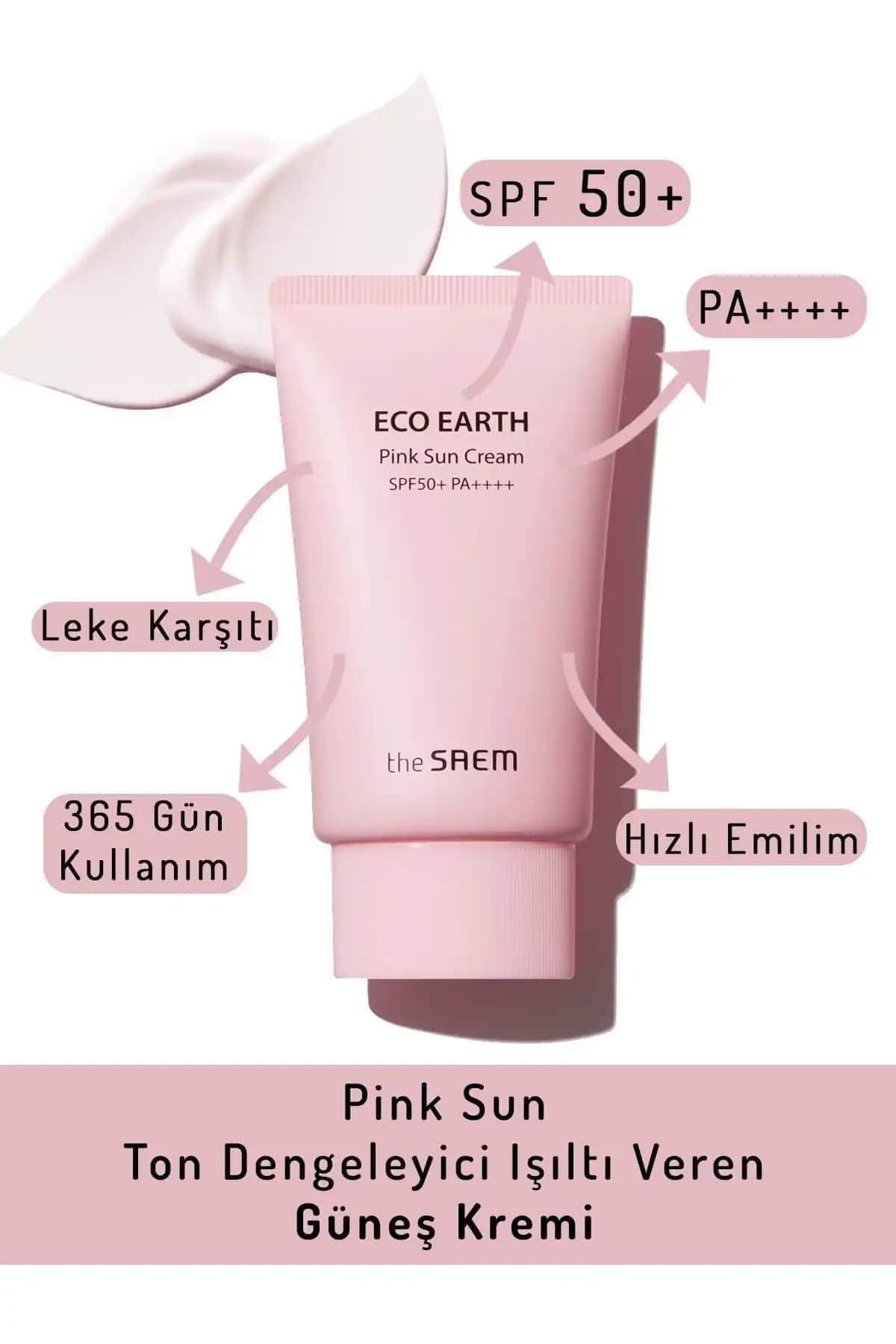 2025'te The Saem Eco Earth Pink Güneş Kremi ile Cildinizde Devrim