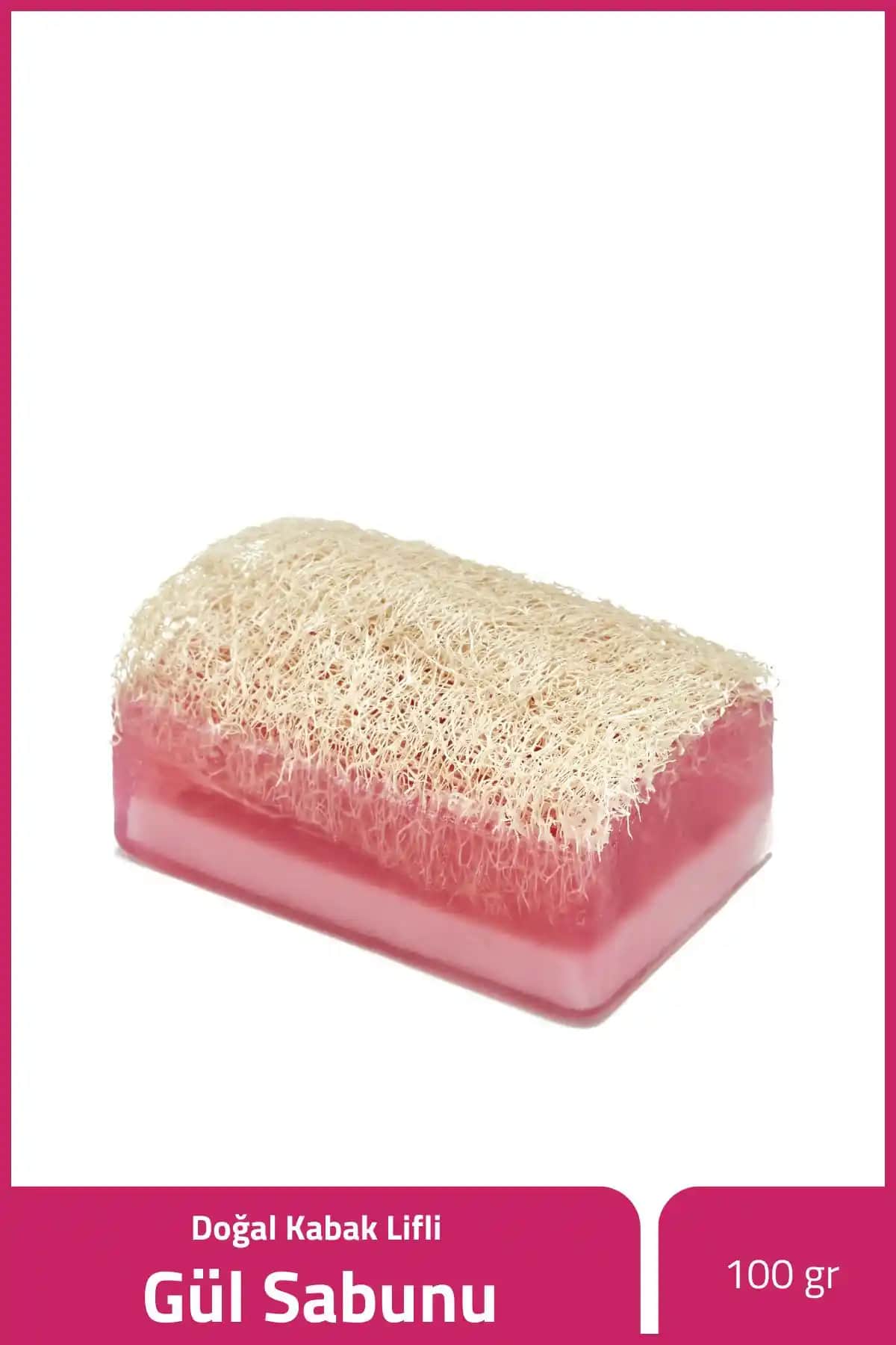 The Touch Seda Altın Doğal Kabak Lifli Gül Sabunu ile Cilt Temizliği ve Bakımı