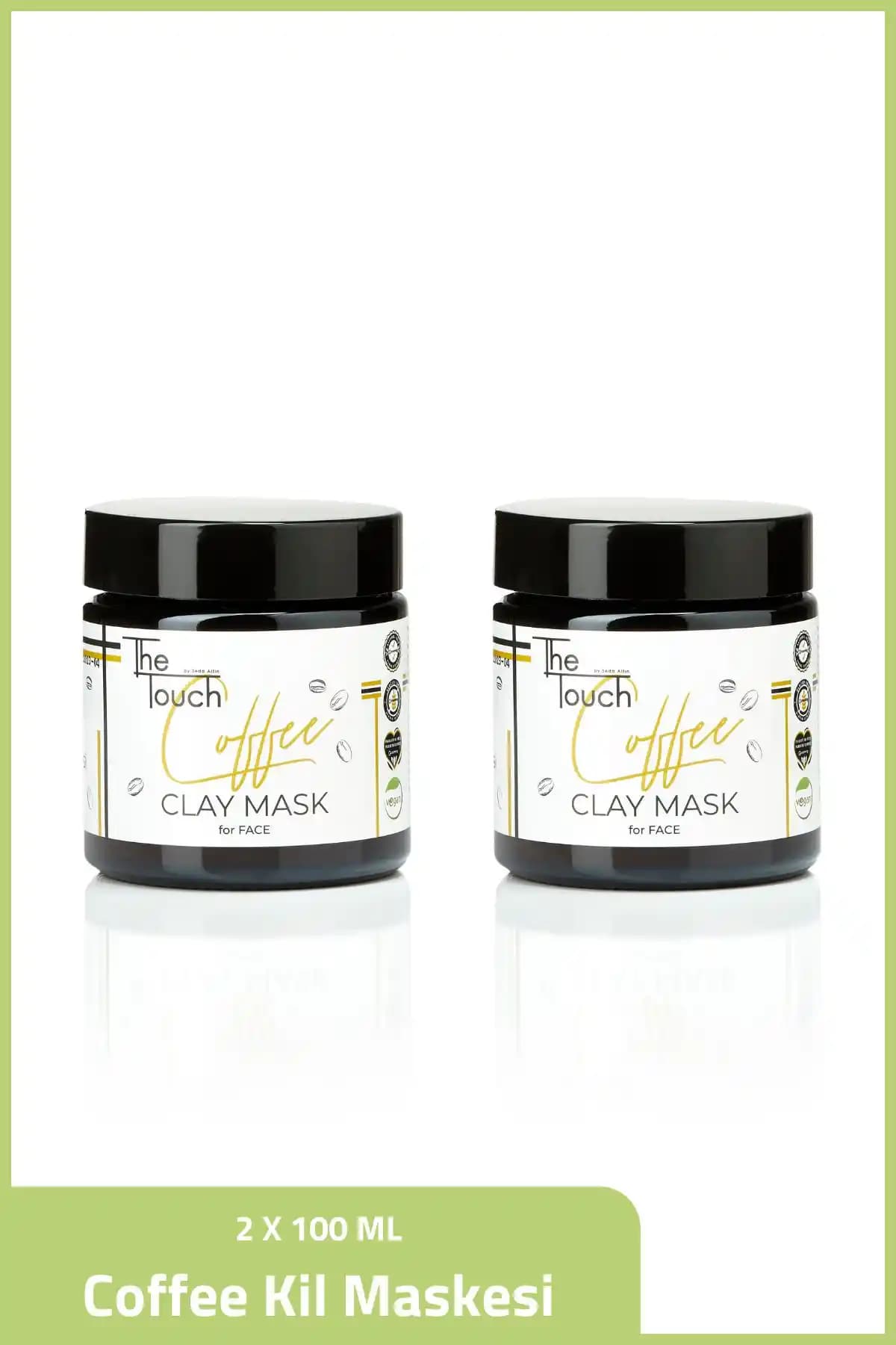 Touch Seda Altın Kahve ve Gül Suyu İçerikli Kil Maskesi Cilt Temizliği ve Parlaklık Sağlar