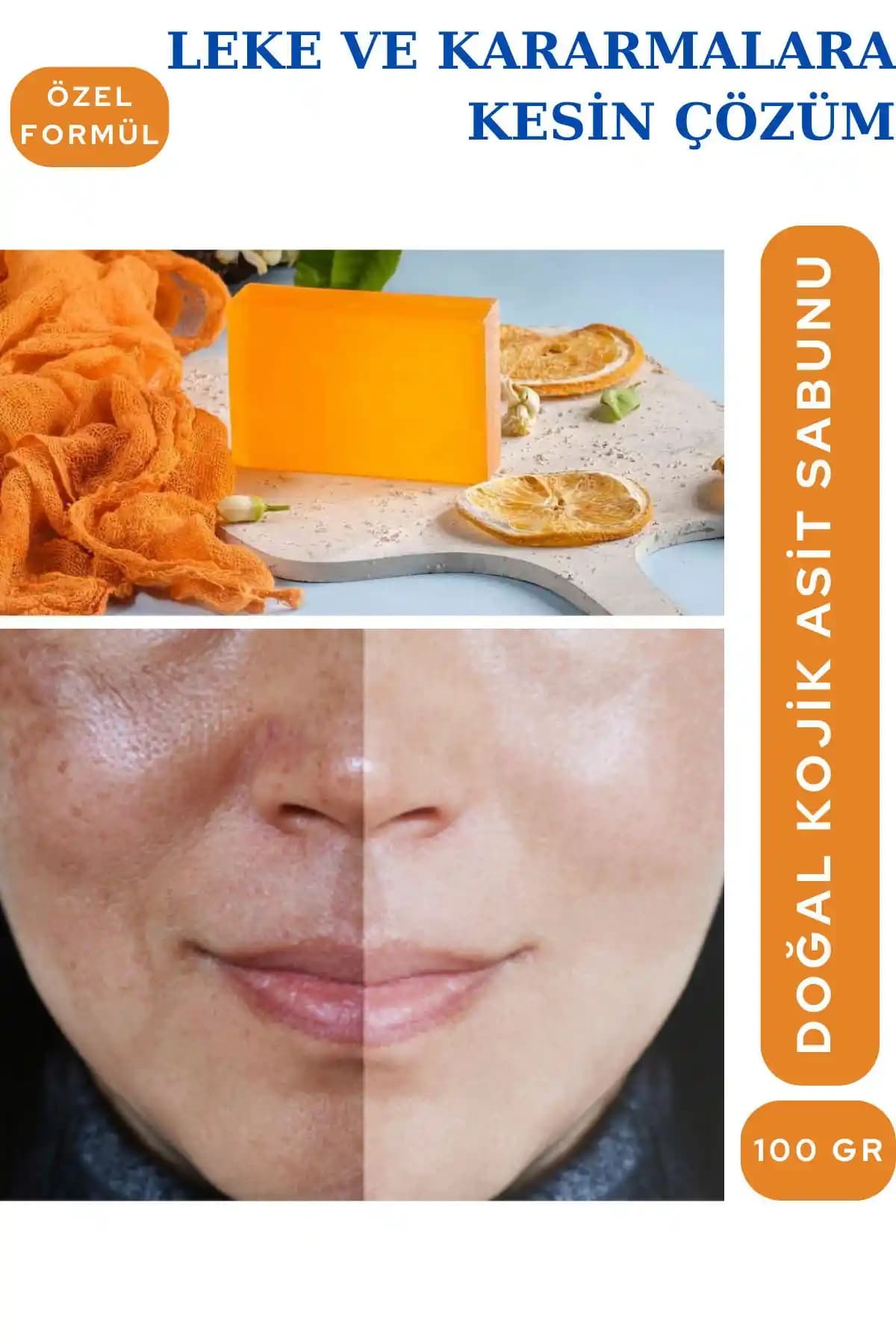 Verant Kojik Asit Sabunu: Leke Azaltıcı ve Cilt Aydınlatıcı Doğal Sabun