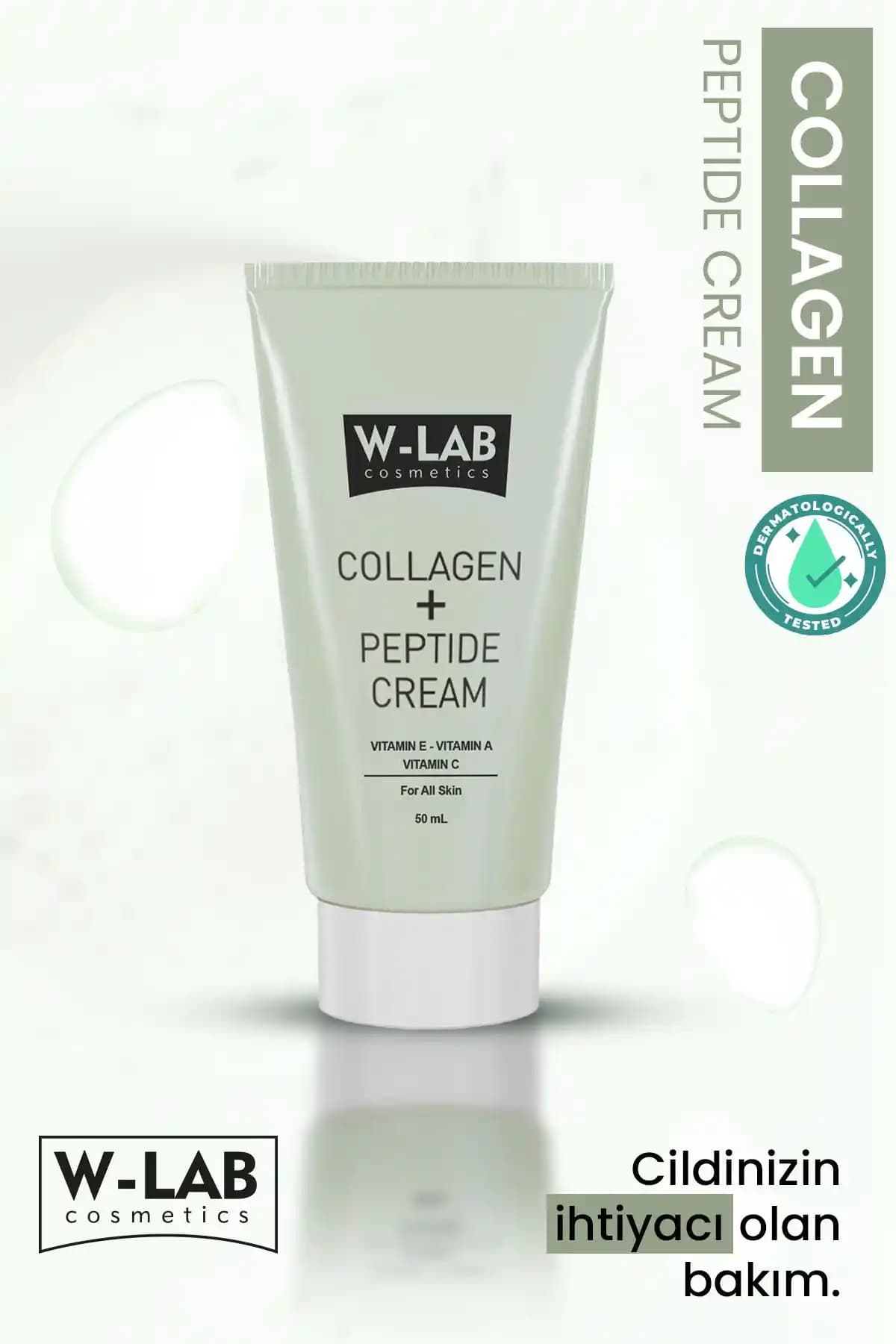 W-Lab Kozmetik Collagen Peptide Gençleştirici Krem: Yaşlanma Karşıtı ve Cilt Yenileme Etkili
