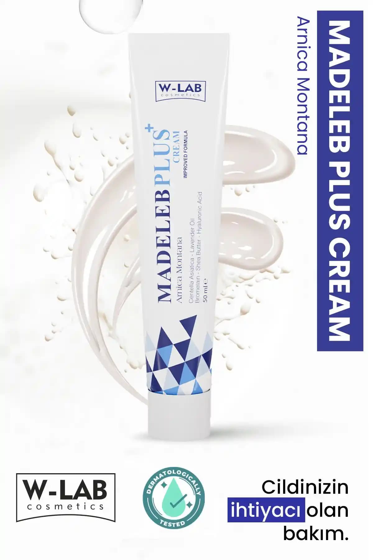 W-Lab Kozmetik Madeleb Plus Krem: Çok Yönlü Nemlendirici ve Cilt Yenileme Ürünü