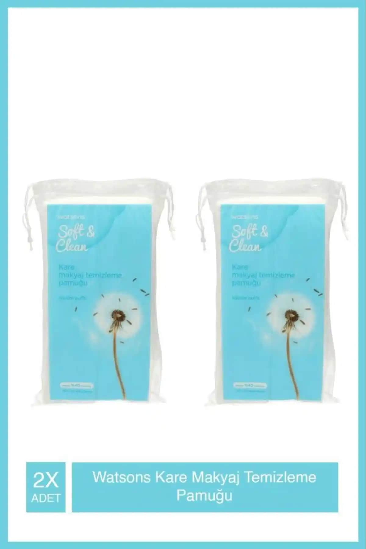 Watsons Kare Makyaj Temizleme Pamuğu: Yumuşak ve Ekonomik Günlük Cilt Temizliği
