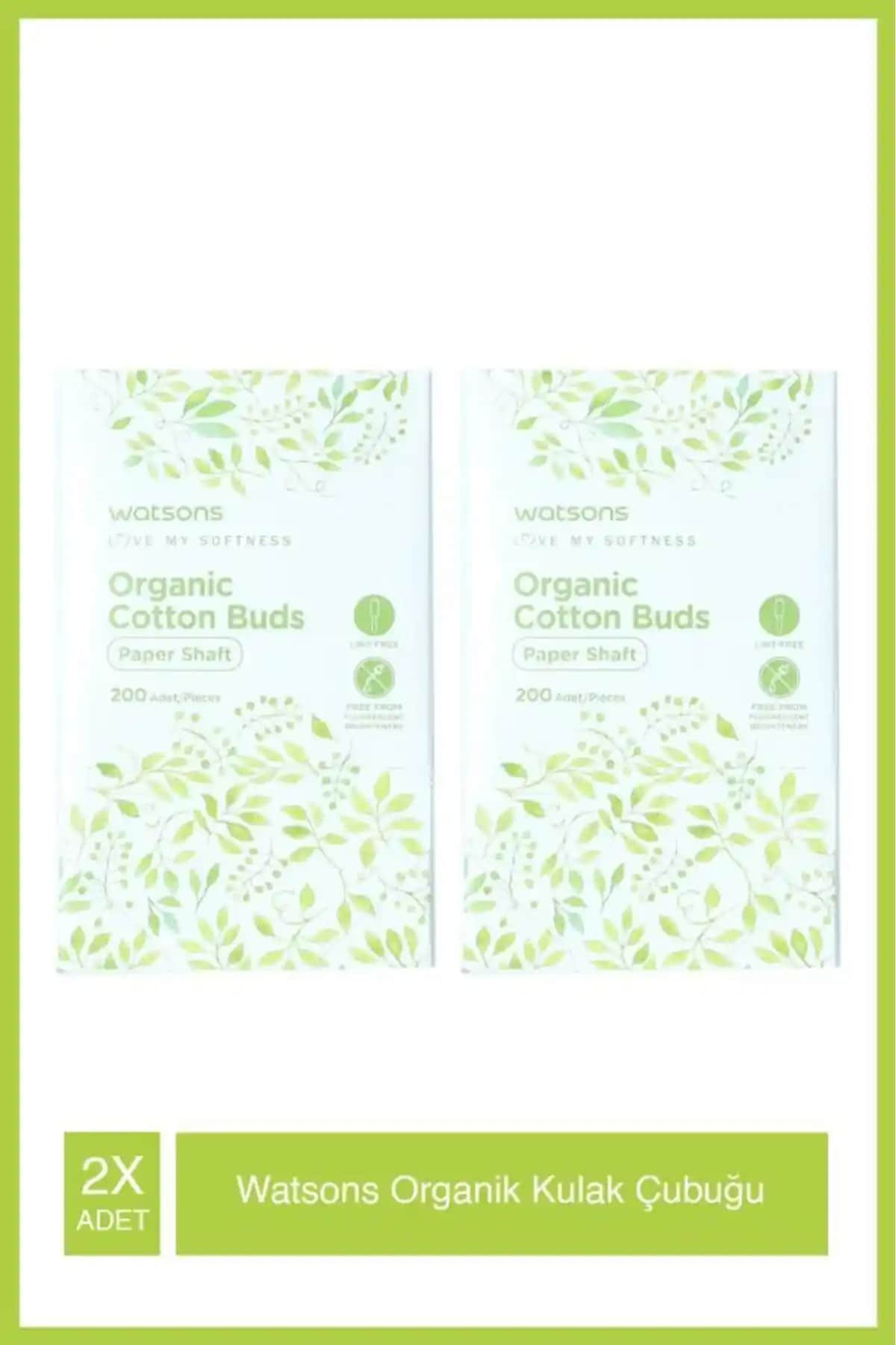 Watsons Organik Kulak Çubuğu: Doğal ve Hijyenik Temizlik İçin Güvenilir Seçenek