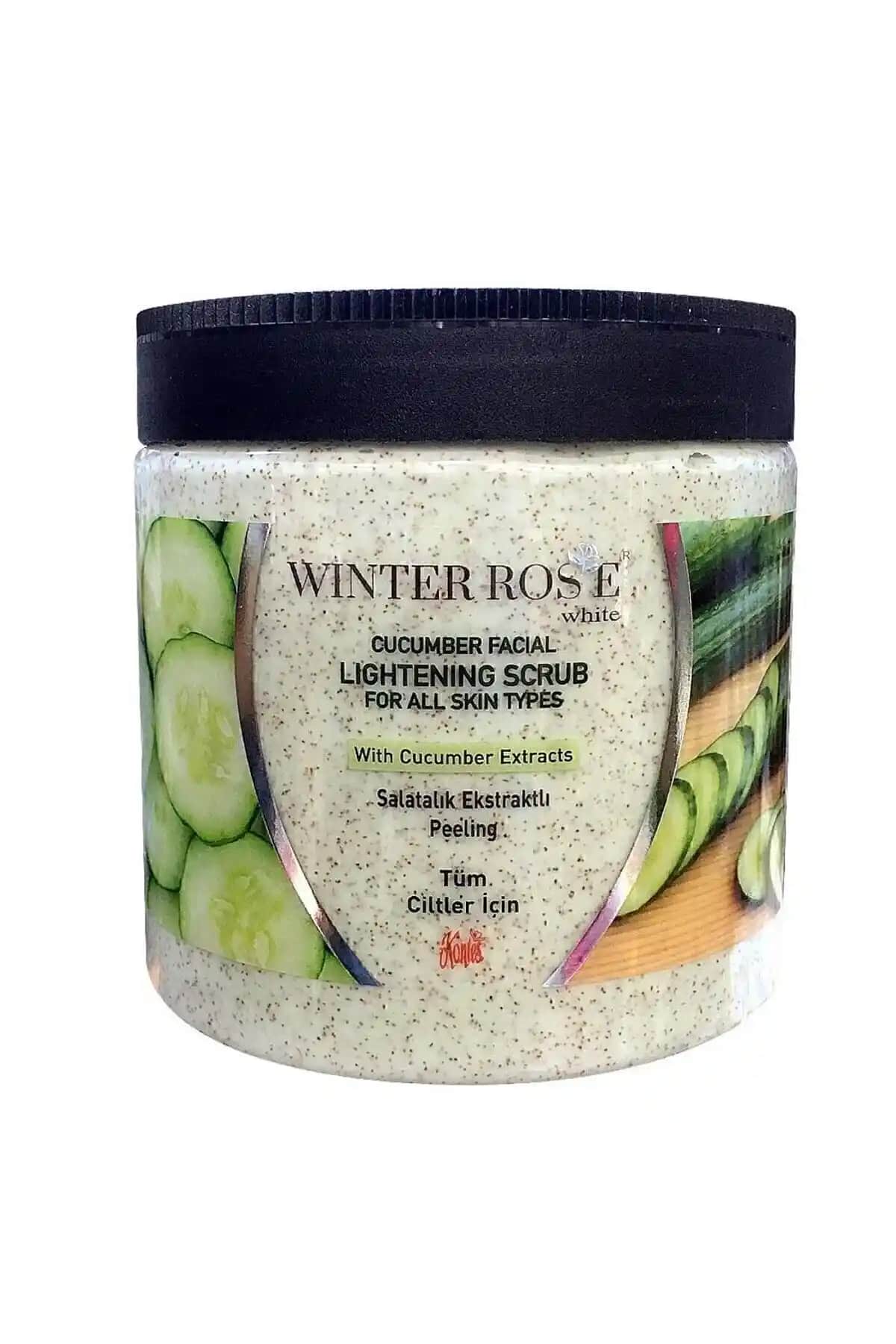 Winter Rose Salatalık Yüz Peelingi 500 Gr Cilt Temizleme ve Canlandırma Ürünü