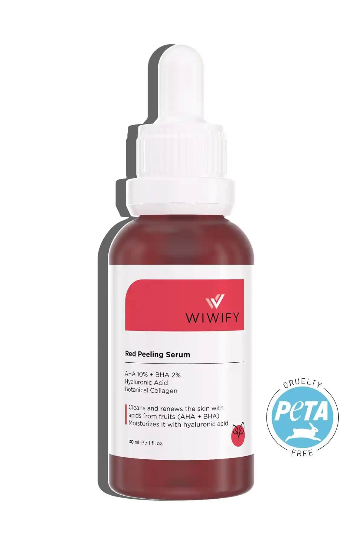 WIWIFY Botanikal Kolajen Peeling Serumu: Gözenek Sıkılaştırıcı ve Akne Karşıtı Çözüm