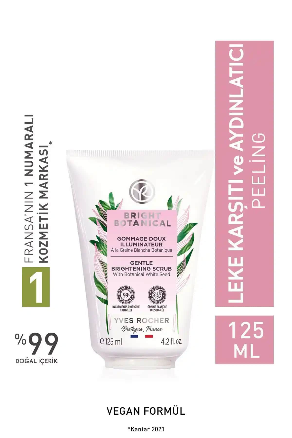 Yves Rocher Bright Botanical Peeling: Doğal ve Çok Yönlü Cilt Bakım Ürünü