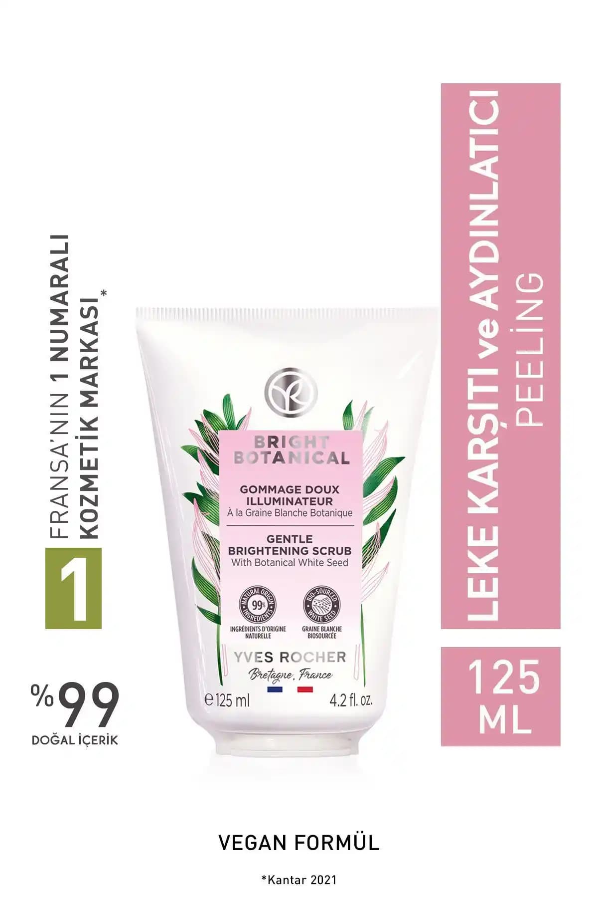 Yves Rocher Bright Botanical Peeling: Doğal ve Çok Yönlü Cilt Bakım Ürünü