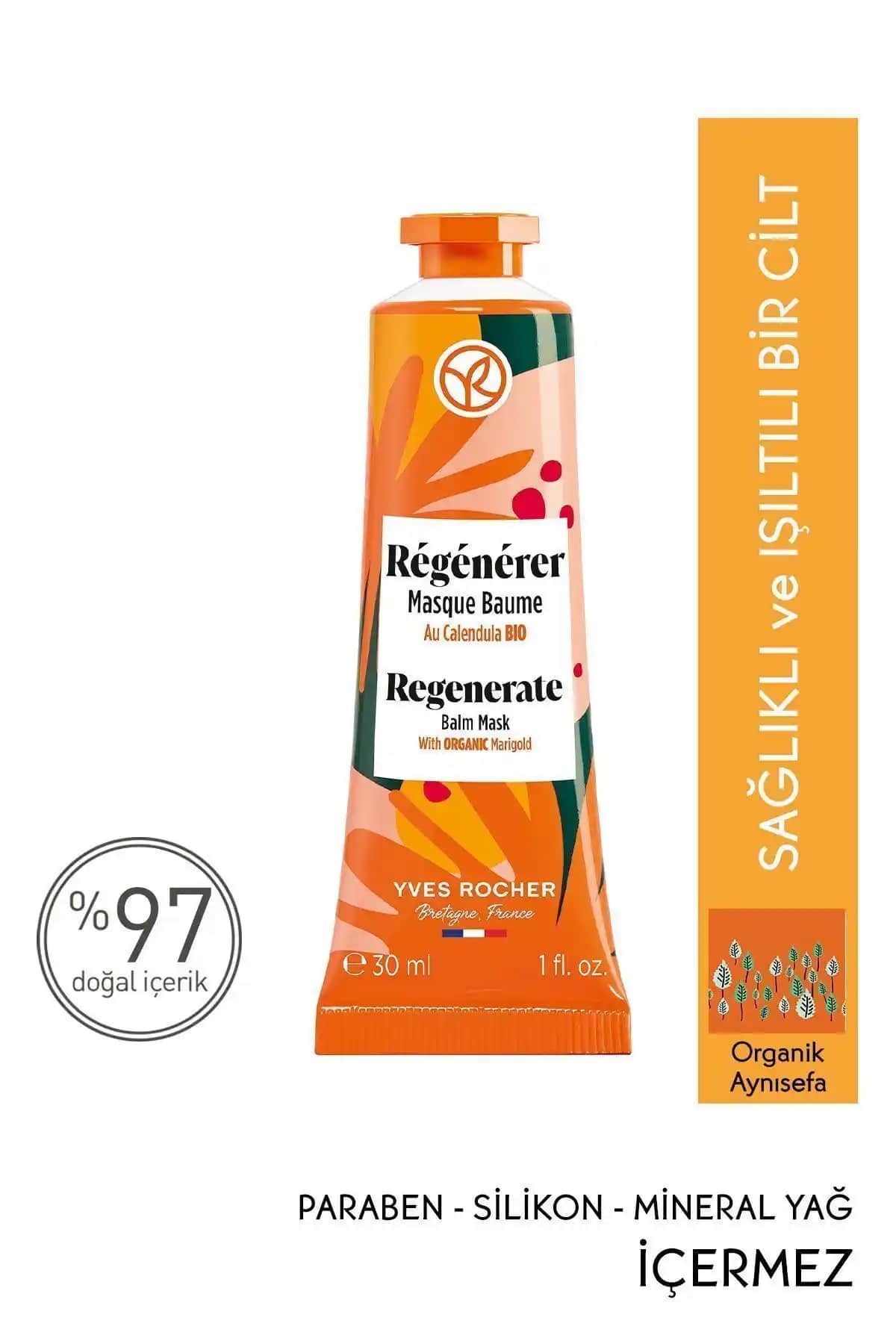 Yves Rocher Canlandırıcı Besleyici Maske: Doğal İçeriklerle Cilt Sağlığını Destekleyen Ürün