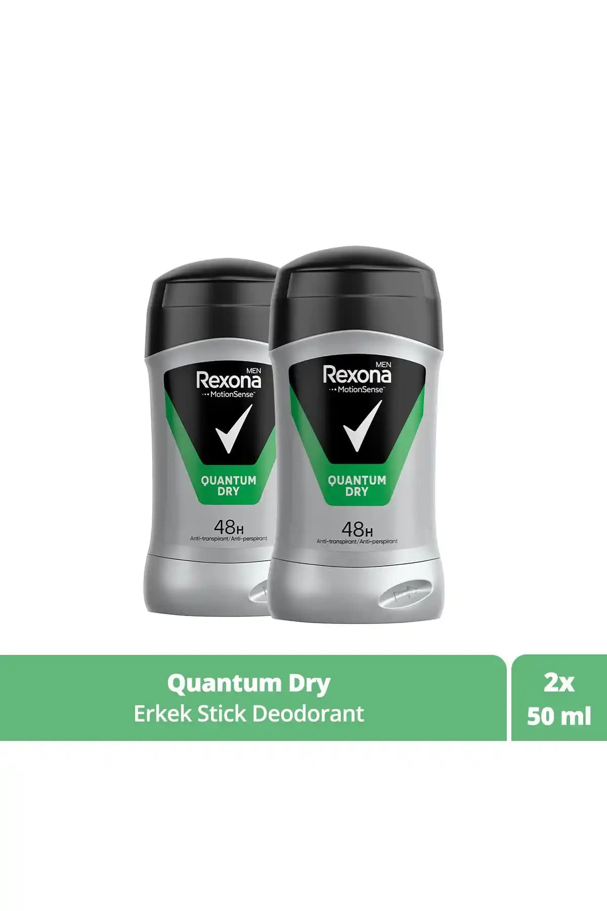 Rexona Men Motionsense Erkek Stick Deodorant Quantum Dry: İşlevsel ve Pratik Seçim