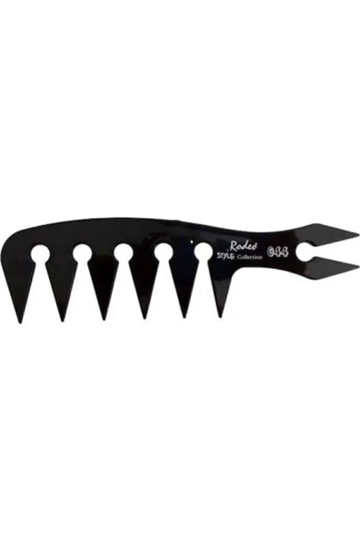 RODEO Geniş Aralıklı Wax Tarağı 044: Saç Tiplerine Uygun Hacim Kazandıran Alternatif