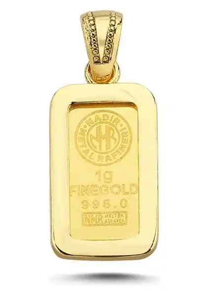 Altında Fırsat 1 Gram 24 Ayar Saf Altın Kolye Ucu - Şıklık ve Dayanıklılık Bir Arada