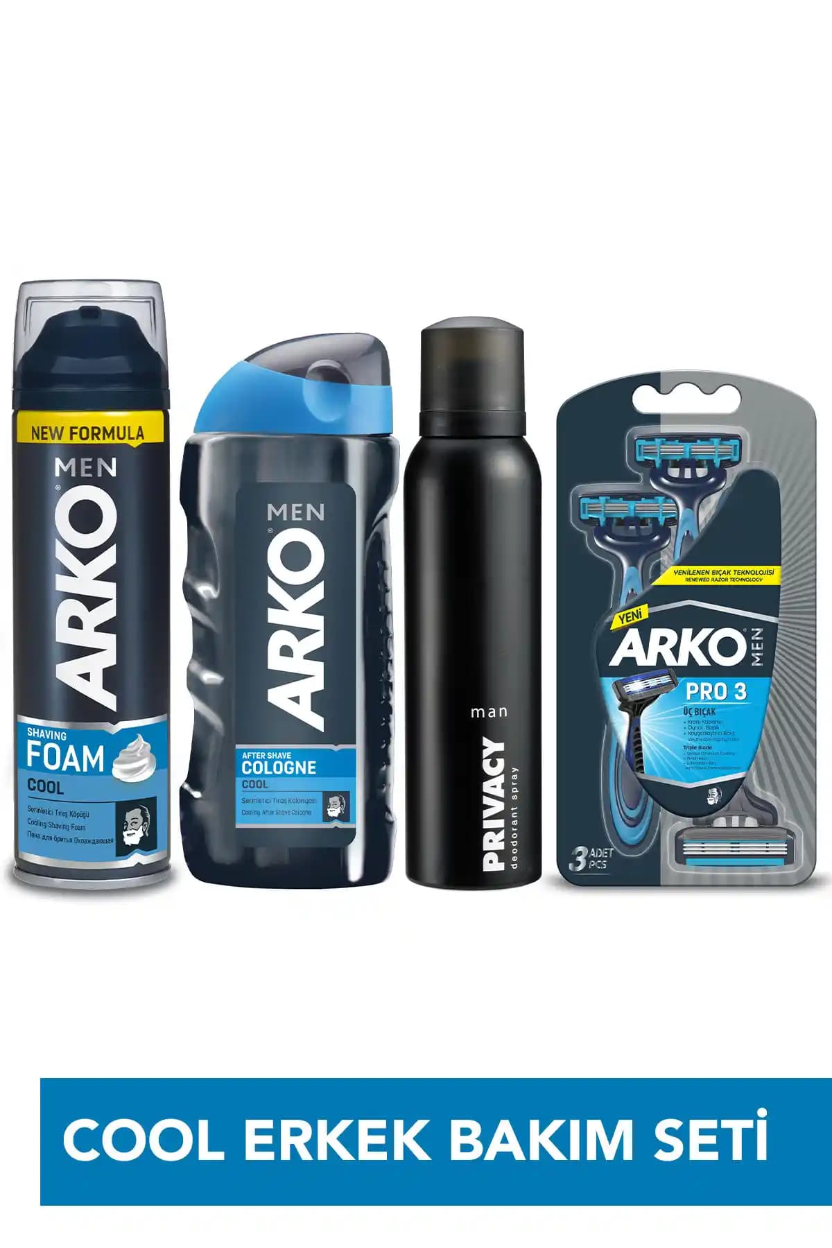 Arko Ekonomik Tıraş ve Bakım Seti: Hassas Ciltler İçin Pratik ve Ekonomik Çözüm