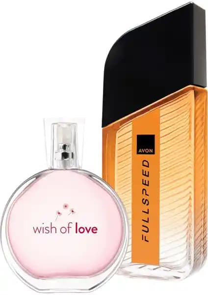 Avon Full Speed Erkek ve Wish Of Love Kadın Parfüm Paketi: Fark Yaratan Koku Seçenekleri