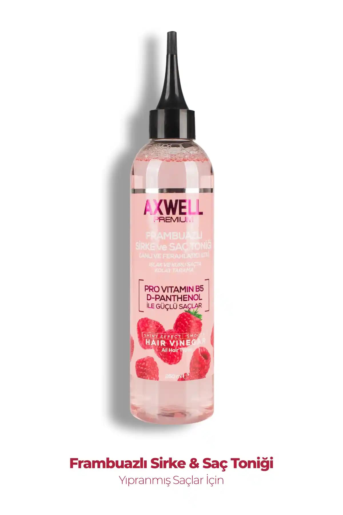 AXWELL PREMIUM Frambuazlı Sirke ve Saç Toniği ile Doğal ve Parlak Saçlara Kavuşun
