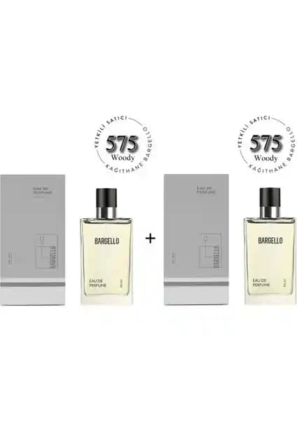 Bargello 575+575 Erkek Parfüm EDP Odunsu ve Kalıcı Kokusu ile Modern Şıklık