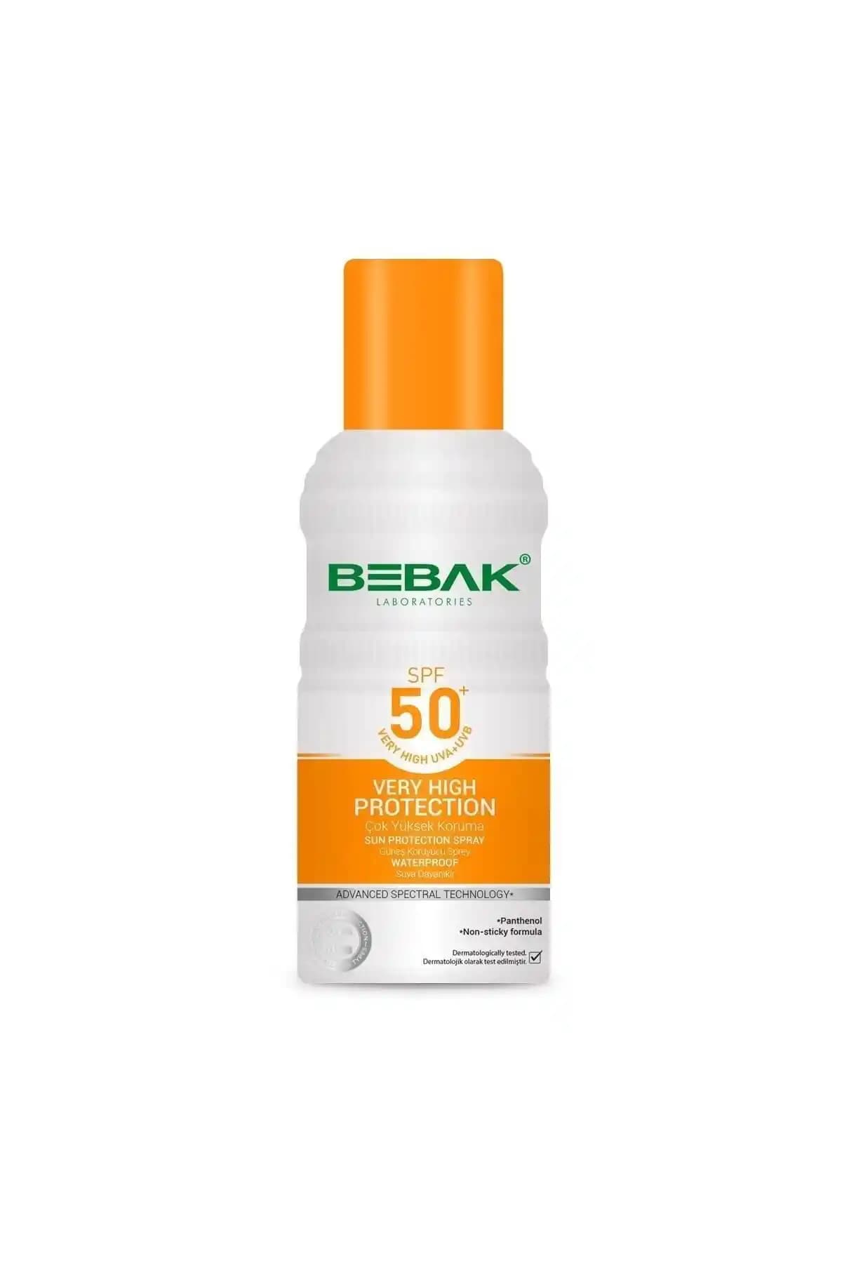 Bebak Güneş Spreyi 50 SPF 150 ml: Yüksek Koruma ve Pratik Kullanım Özellikleri
